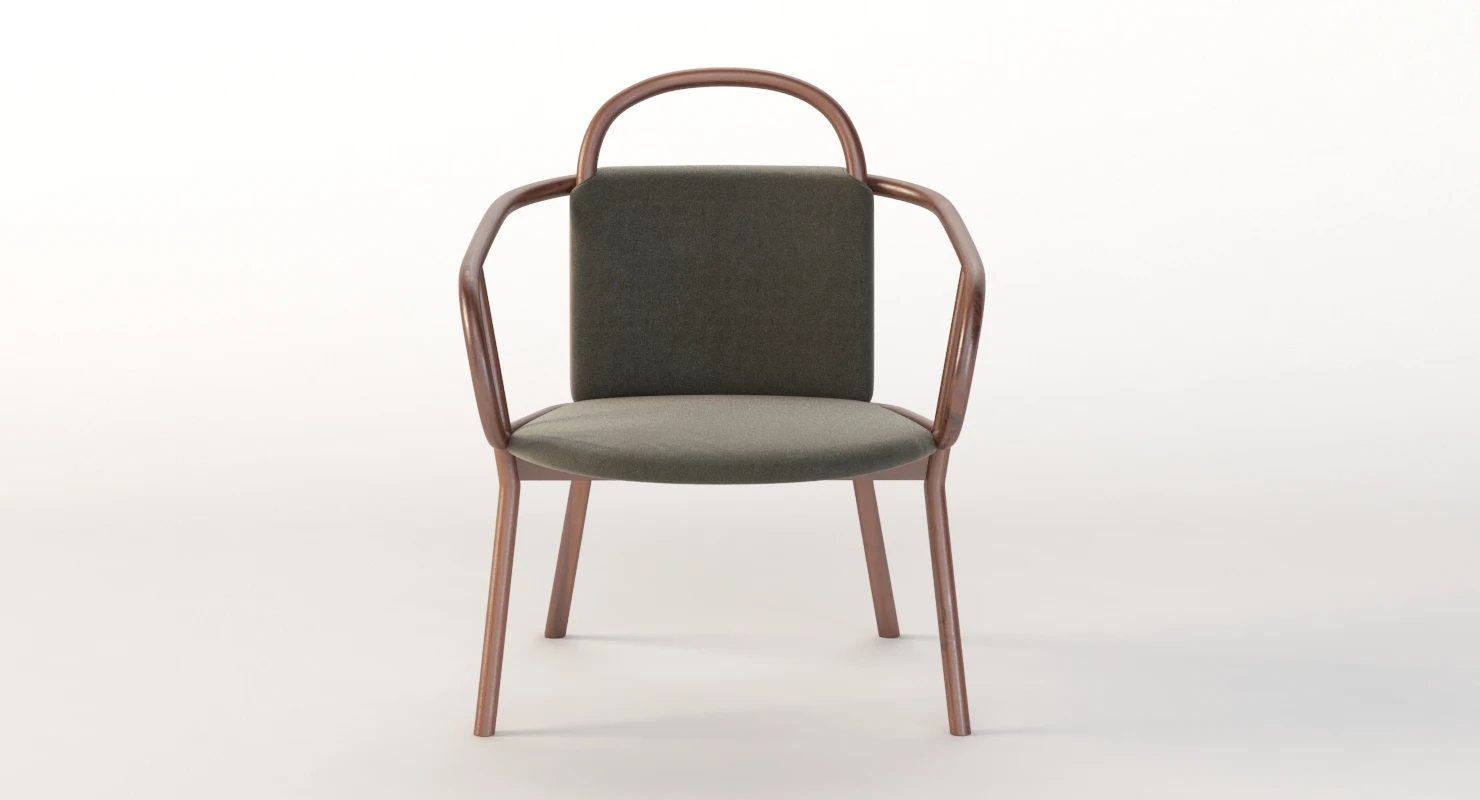 Zantilam Zant Armchair by Patricia Urquiola 3D Model_08