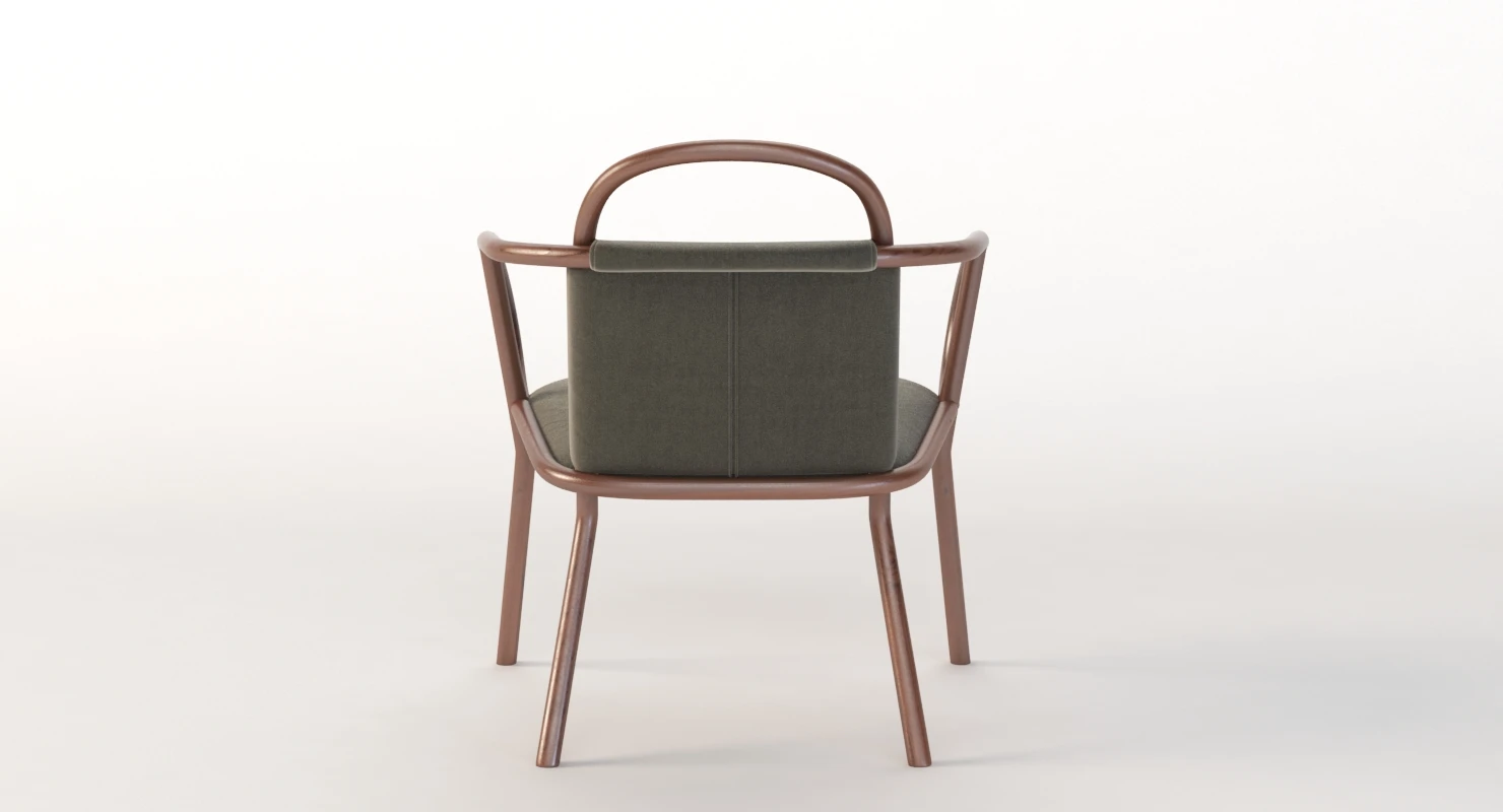 Zantilam Zant Armchair by Patricia Urquiola 3D Model_05