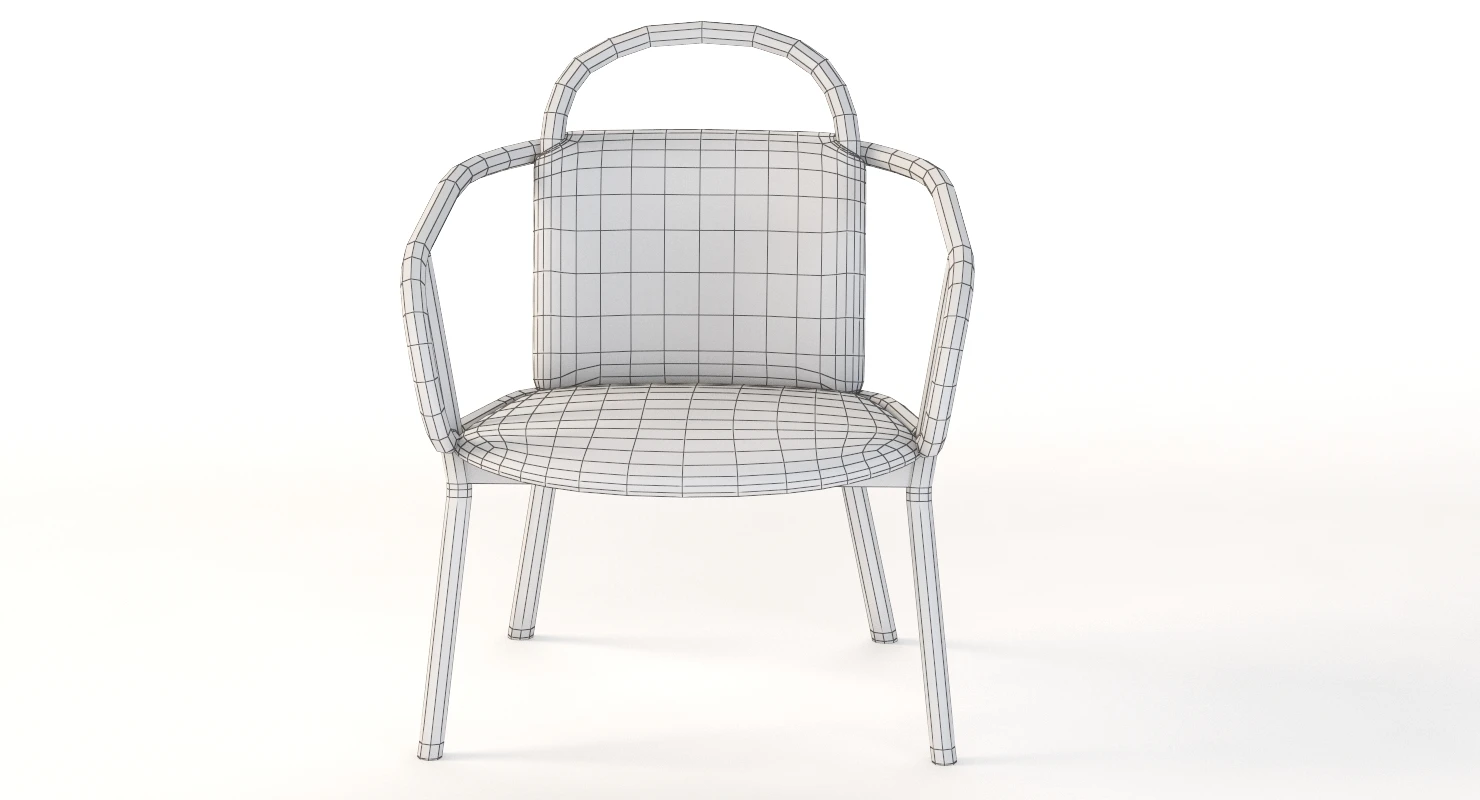 Zantilam Zant Armchair by Patricia Urquiola 3D Model_010