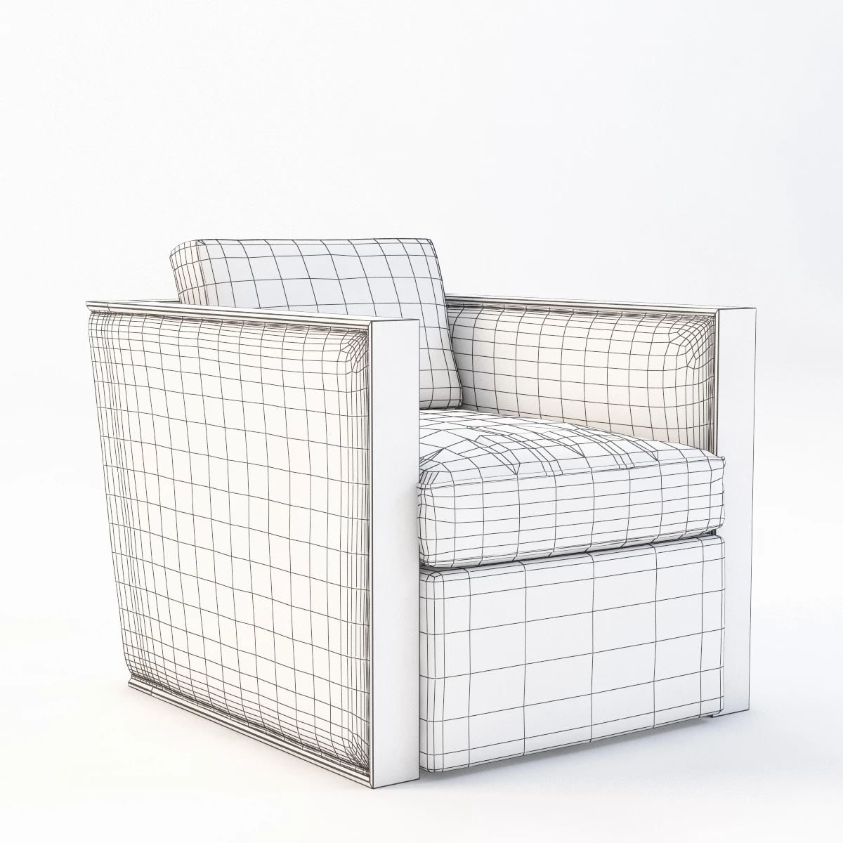 Andrew Lounge Chair 9500d by Bright Chair 3D Model_08