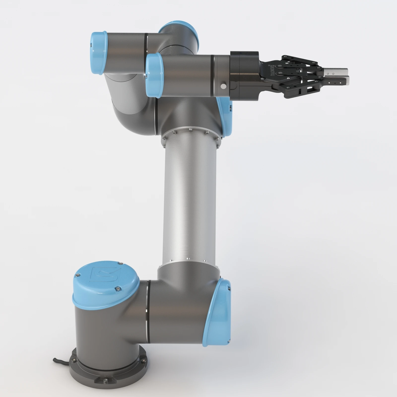 UR5 With Robotiq Two Finger Adaptive Gripper 3D Model_03