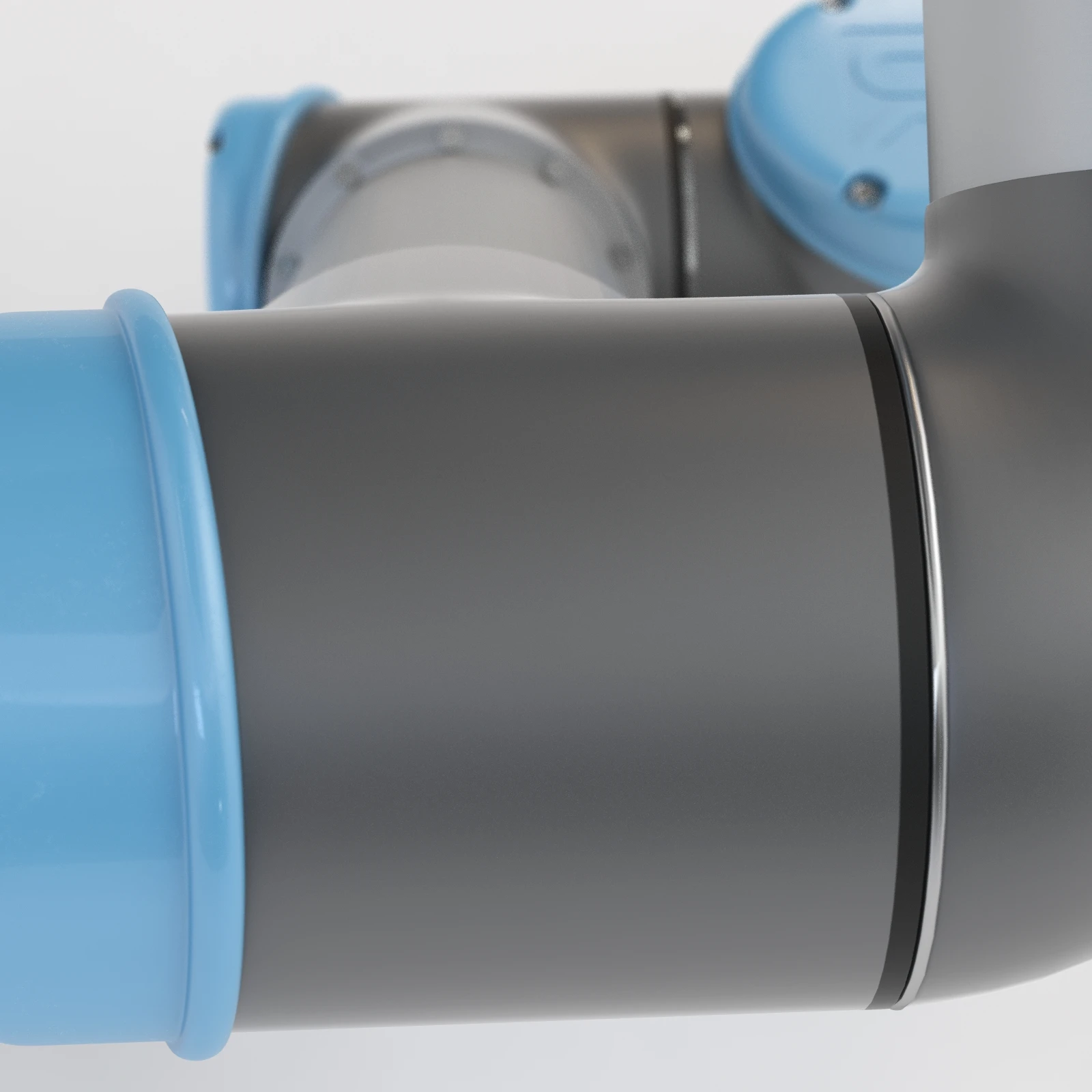 UR5 With Robotiq Two Finger Adaptive Gripper 3D Model_05