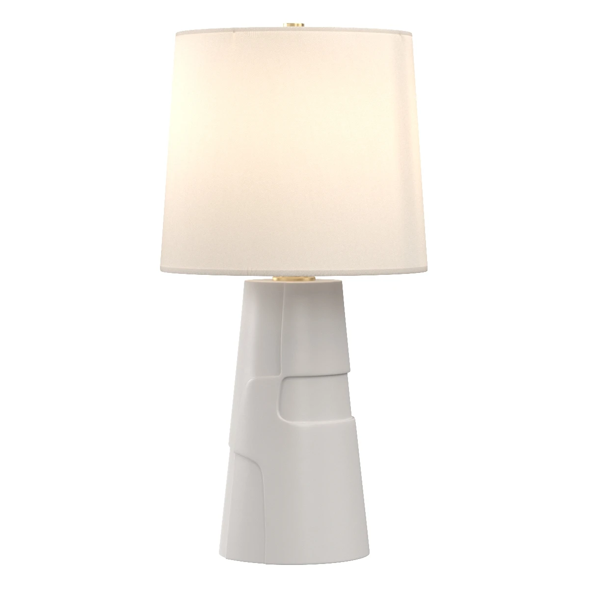 Barbara Barry Braque Debossed Lamp 3D Model_01