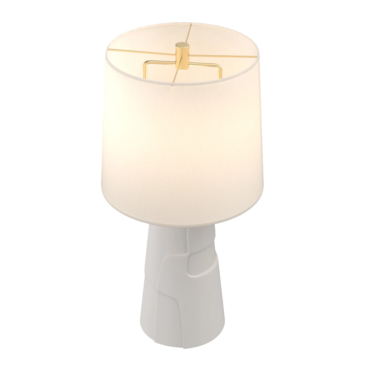 Barbara Barry Braque Debossed Lamp 3D Model_03