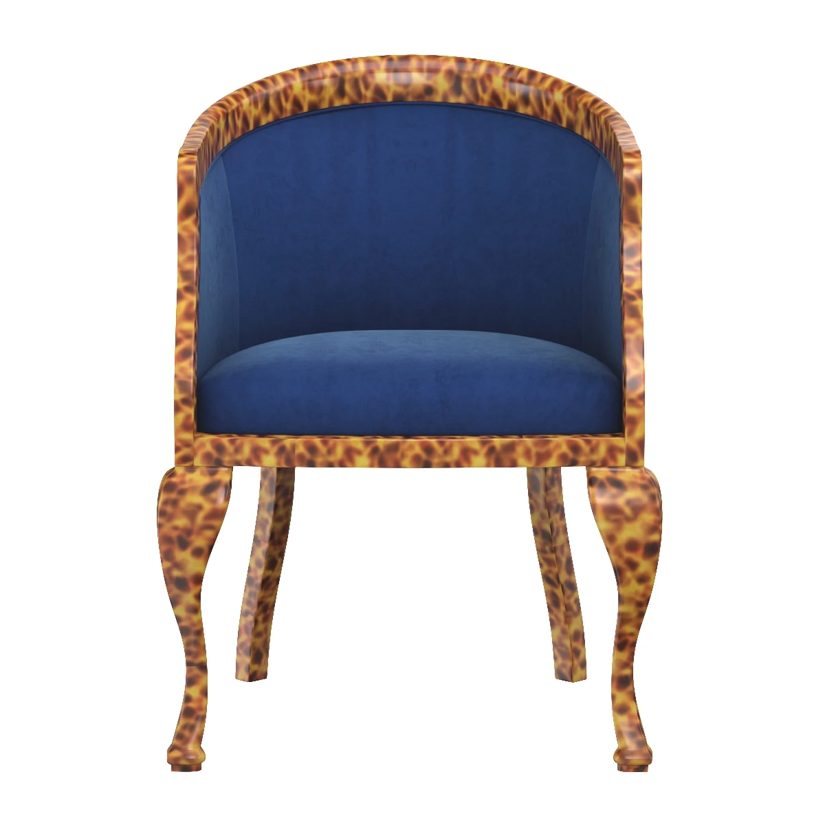 Tub Chair E1006 3D Model_06