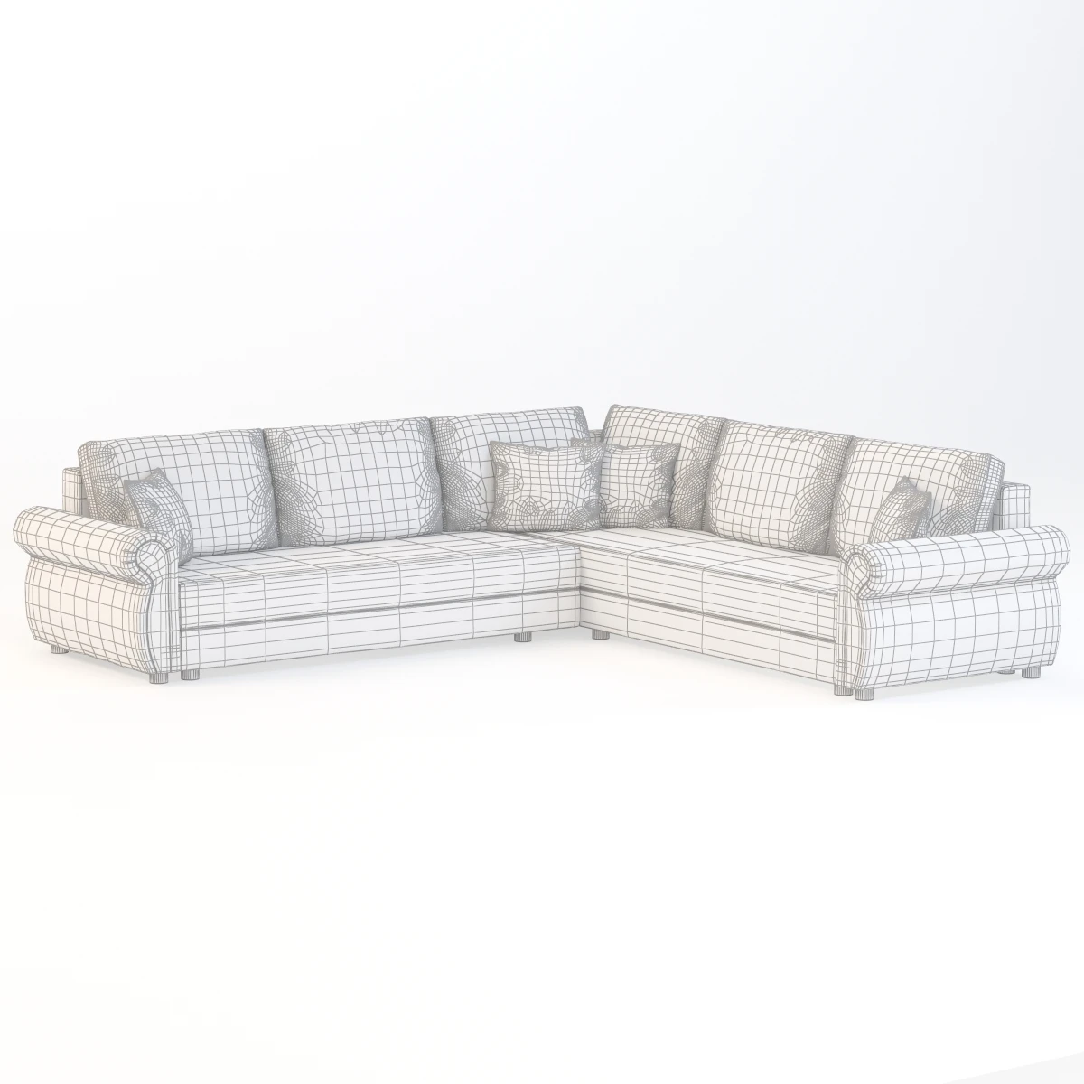 Anafesto Sectional Sofa 3D Model_010