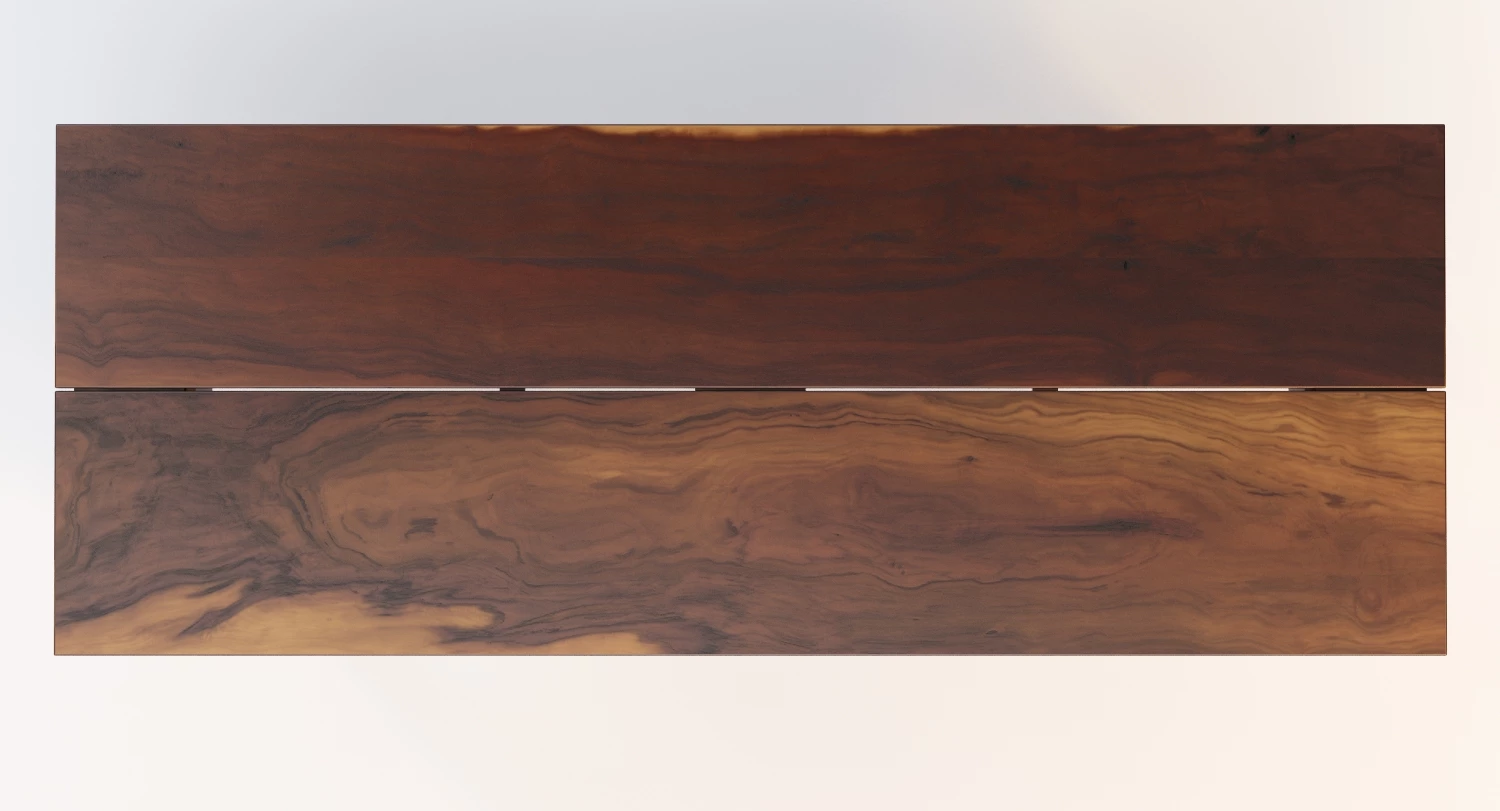 19th Century Two Board Pine Table 3D Model_07