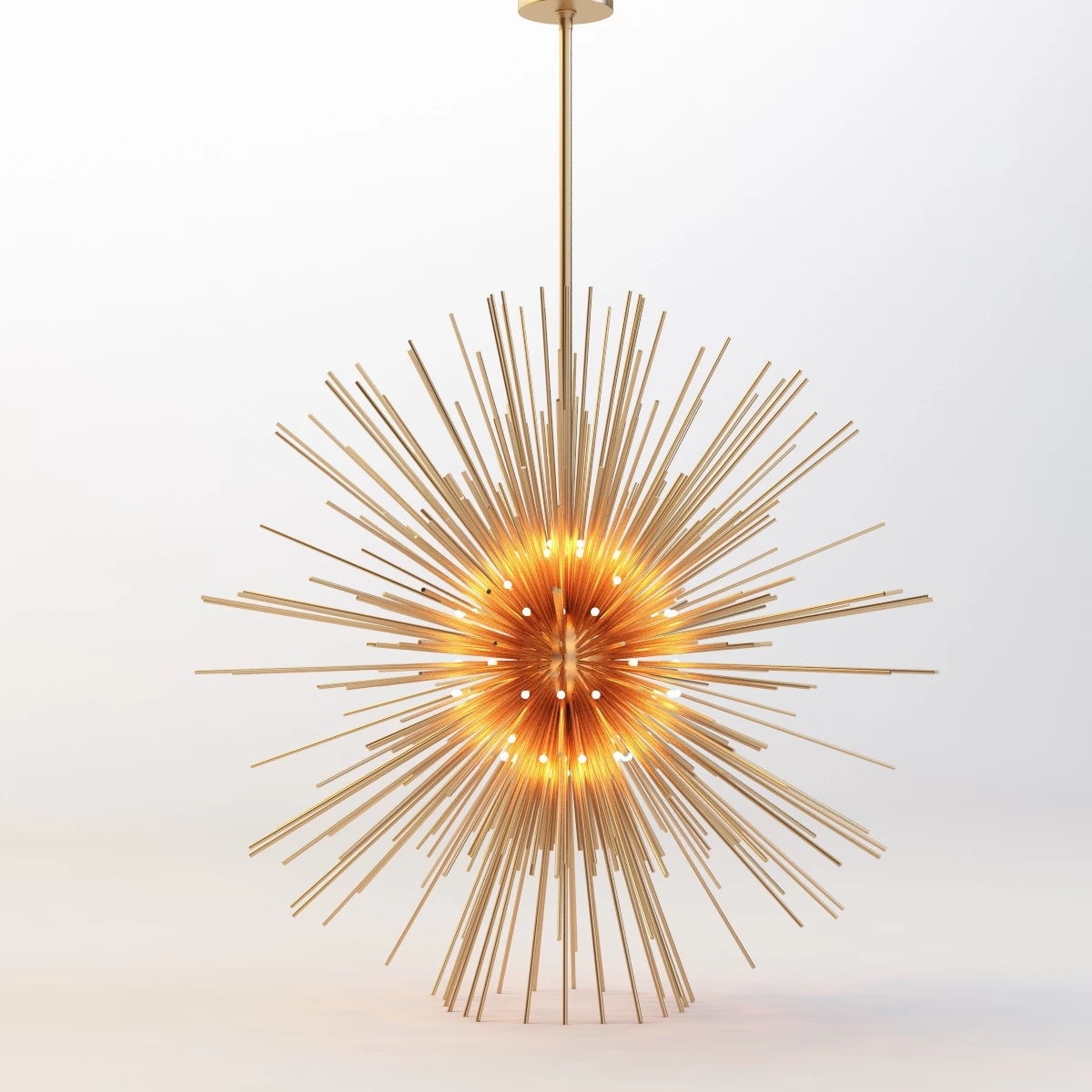 Astra Starburs Sputnik Quorum Satellite Kepler Sun Chandelier 3D Model_01