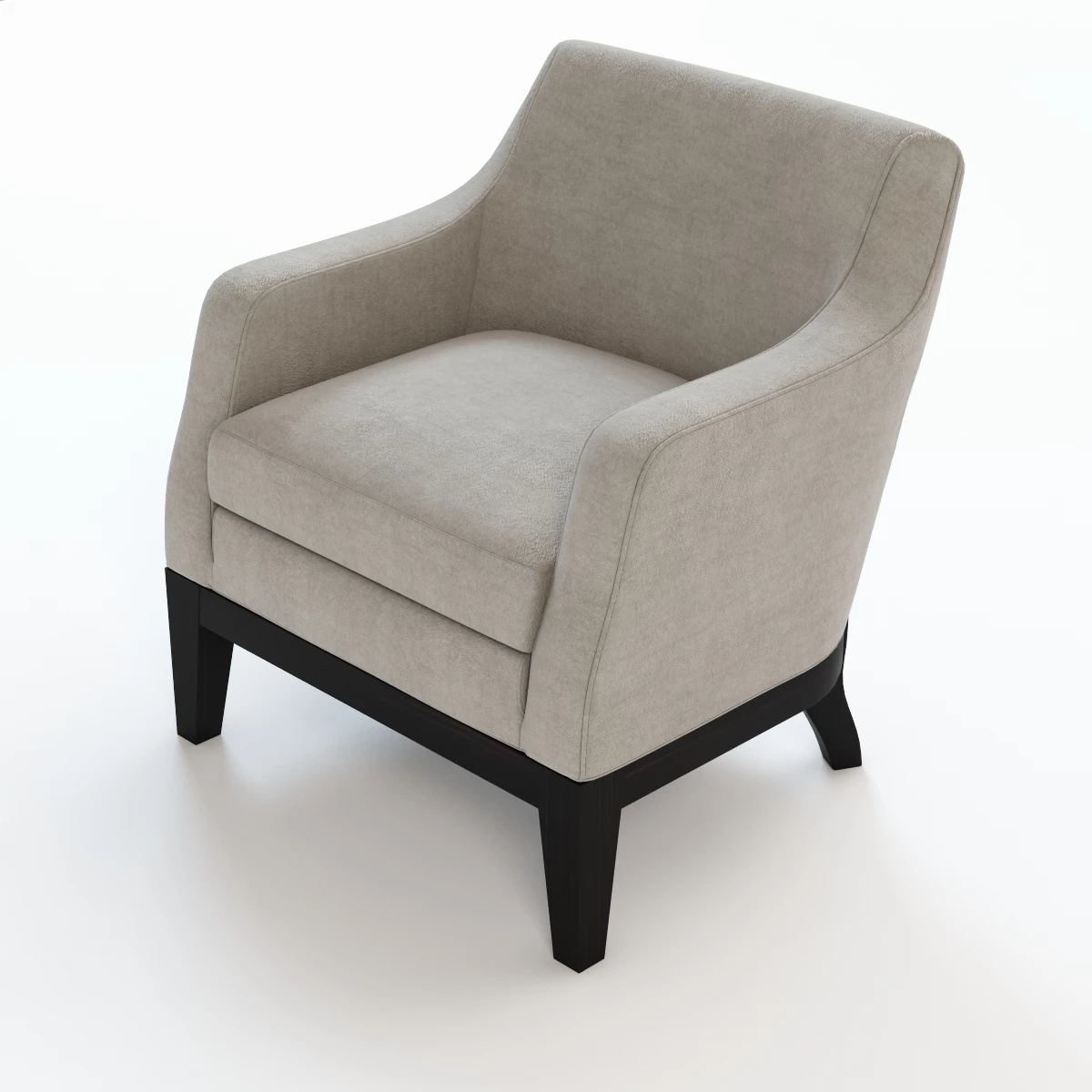 Aziza Armchair 3D Model_04