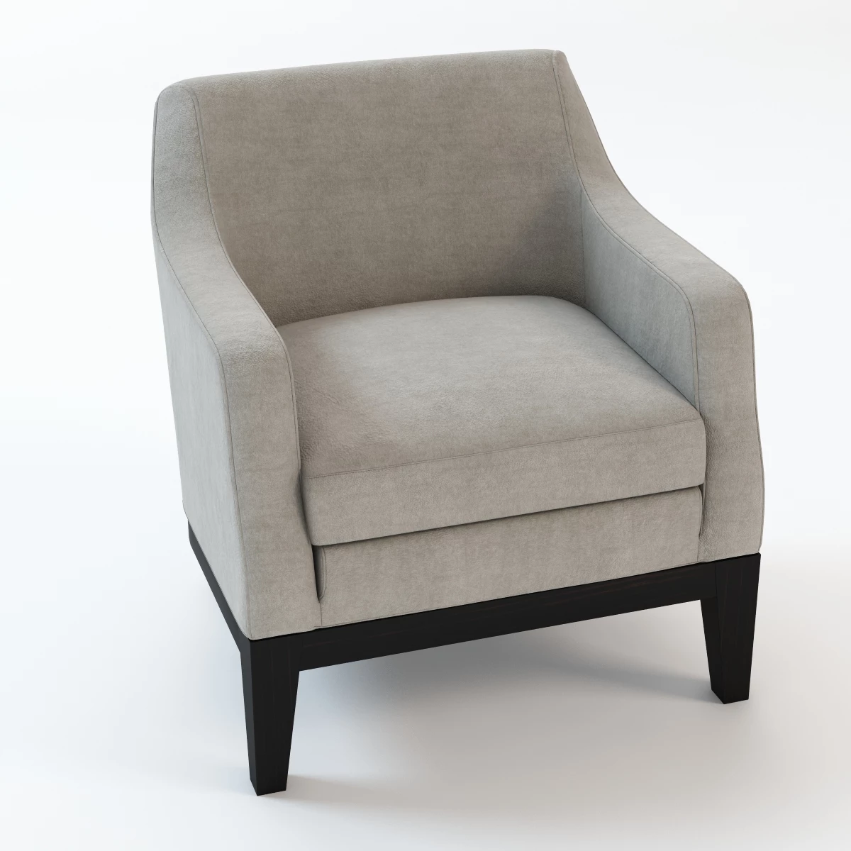 Aziza Armchair 3D Model_06