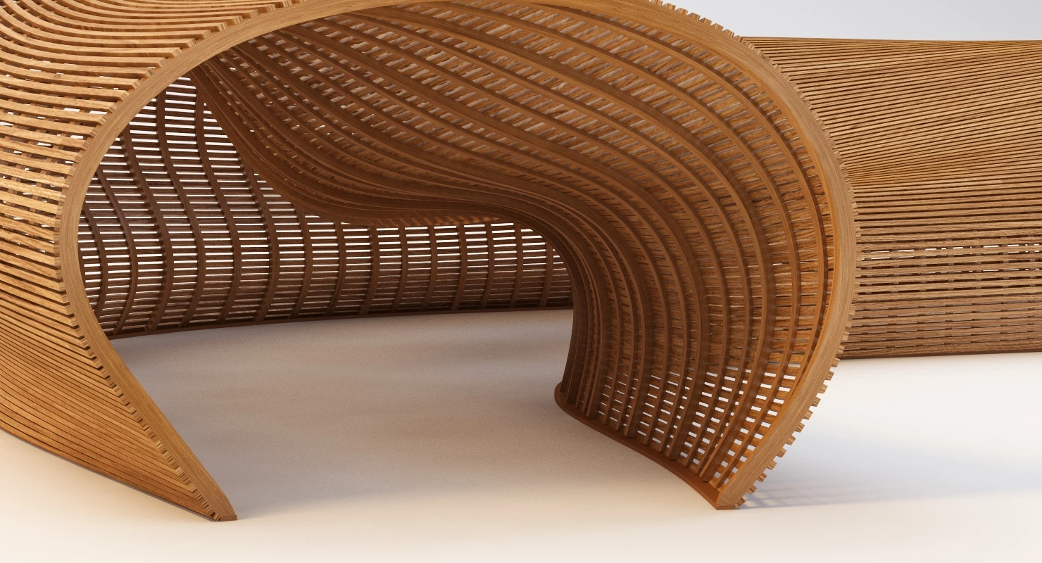 Bench By Matthias Pliessnig 3D Model_05