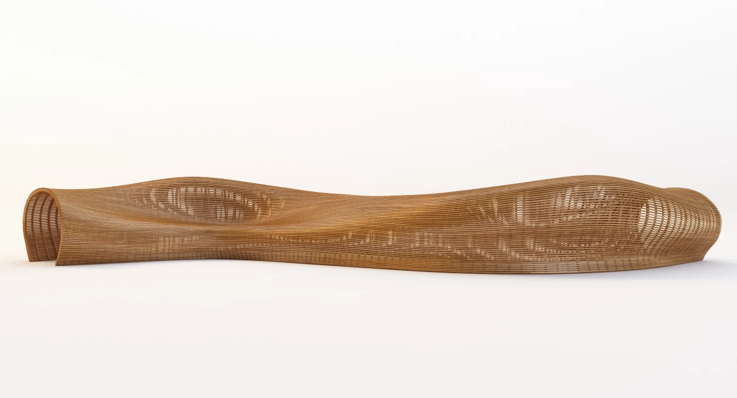 Bench By Matthias Pliessnig 3D Model_08