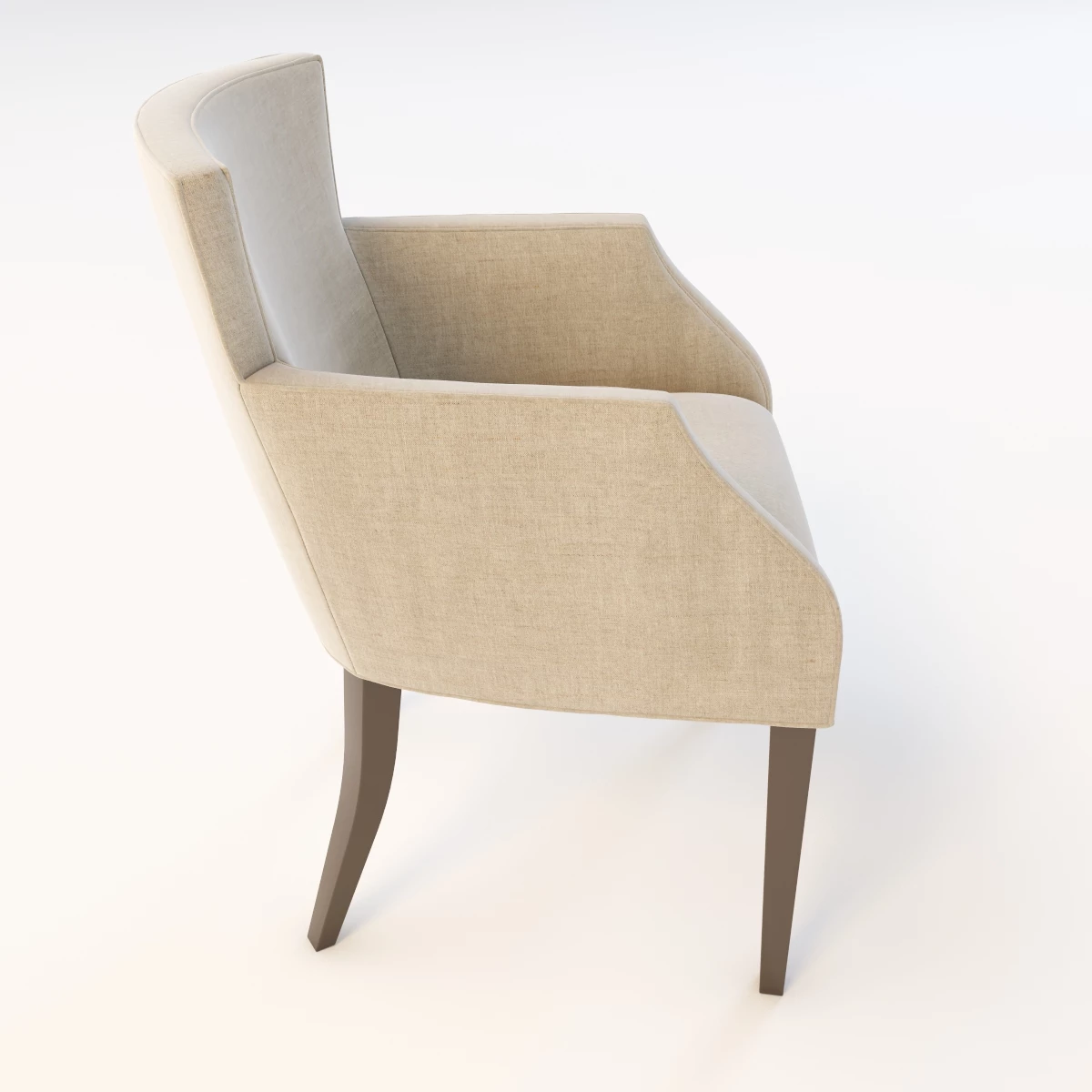 Bolier Modern Luxury Dining Chair 90016 3D Model_03