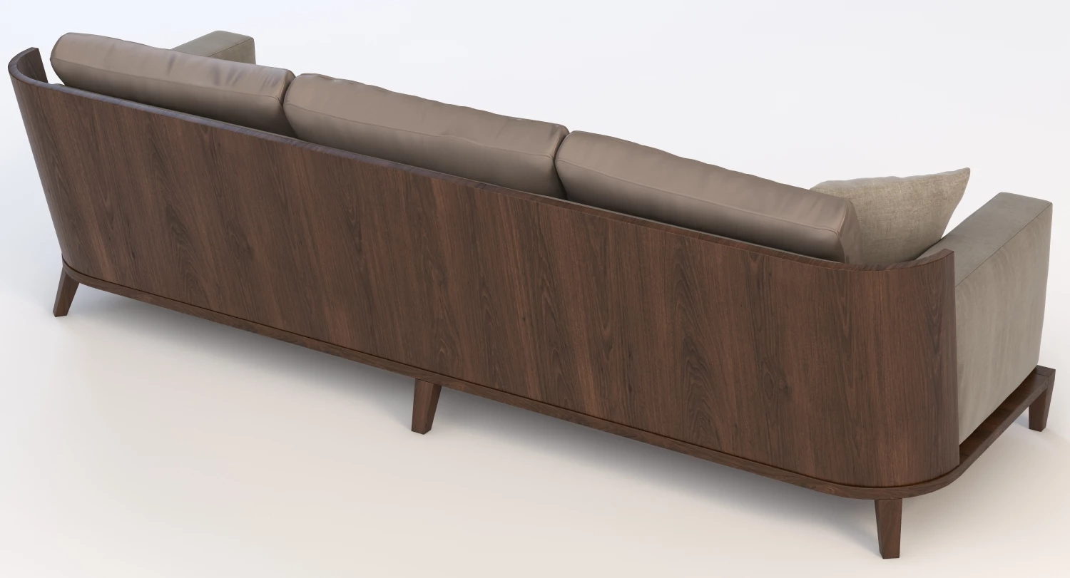 Christian Liaigre Aspre Sofa 3D Model_04