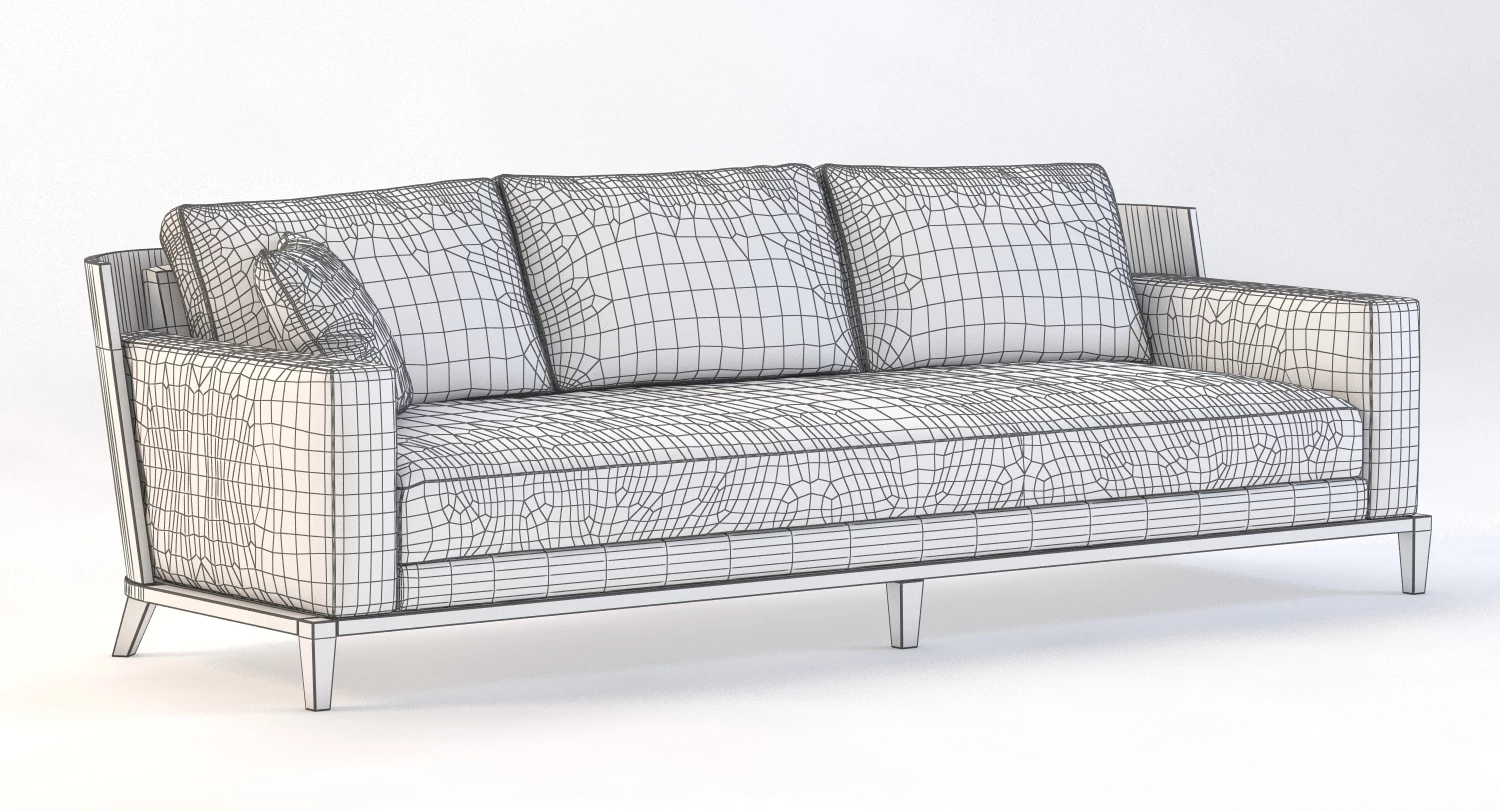 Christian Liaigre Aspre Sofa 3D Model_09