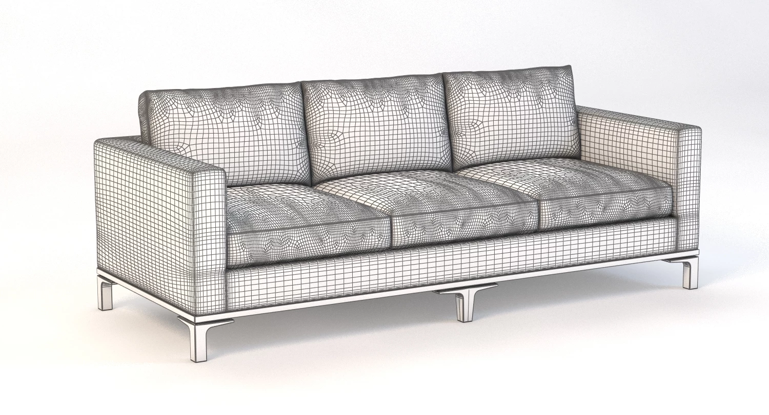 Detail Holly Hunt Guild Sofa 3D Model_011