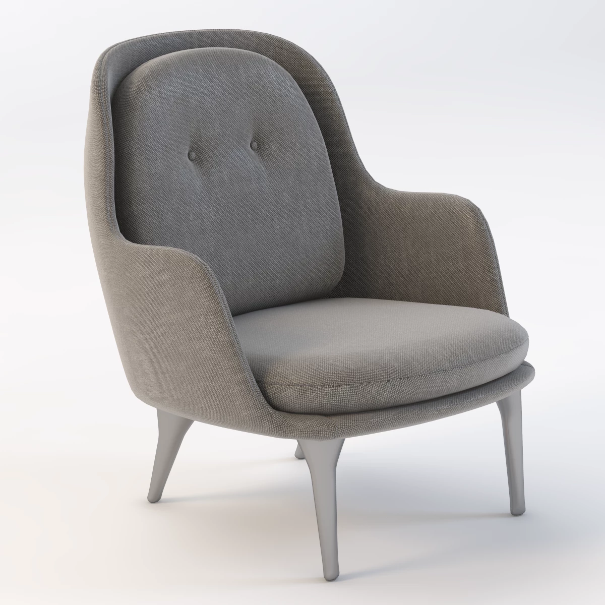 Fri Chair By Fritz Hansen 3D Model_01