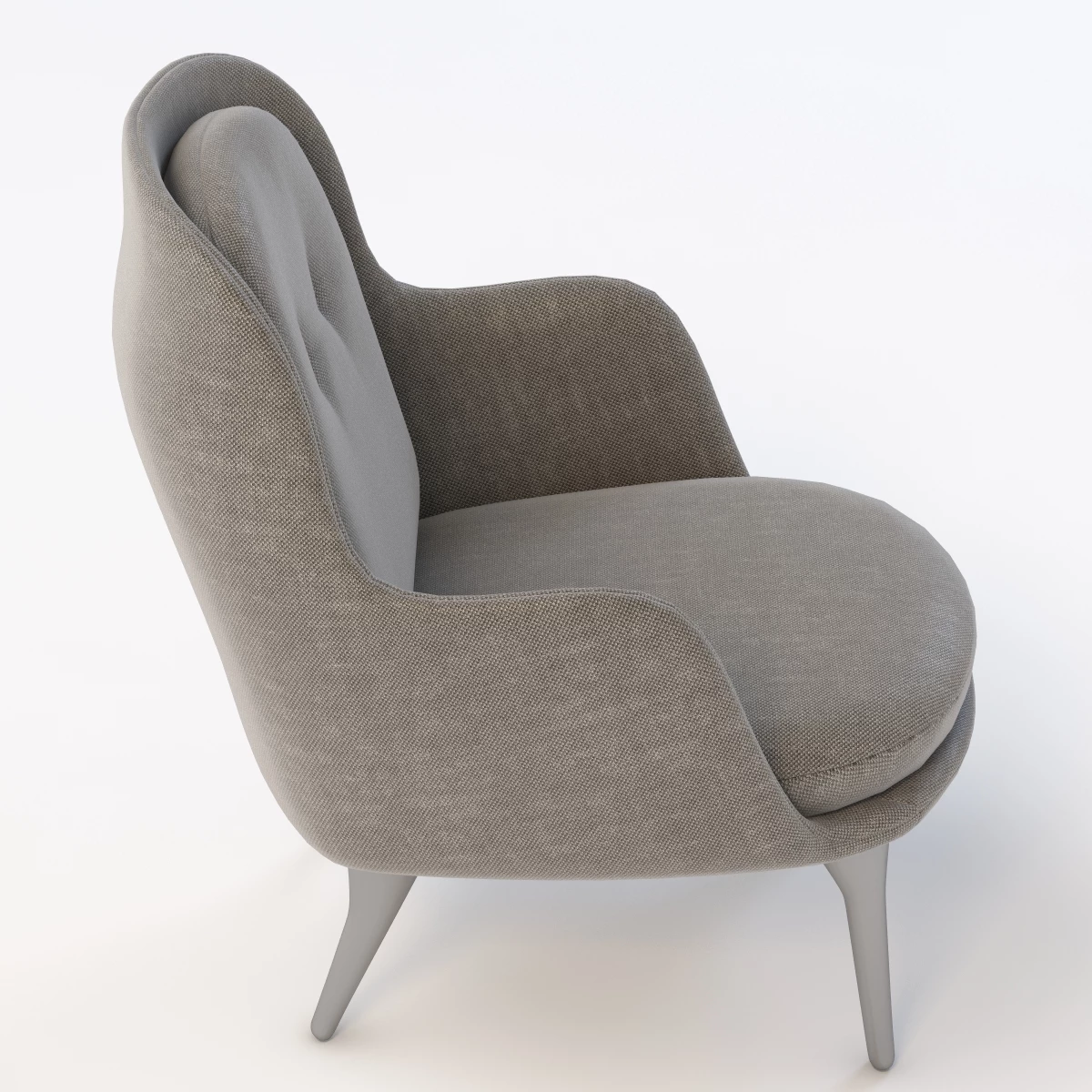 Fri Chair By Fritz Hansen 3D Model_03