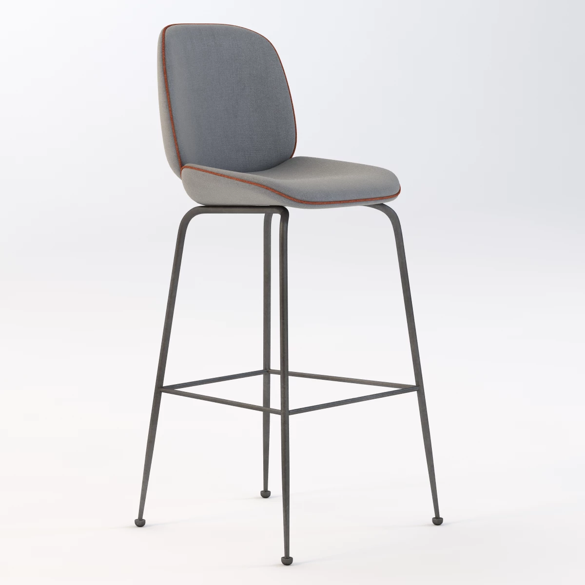 Gubi Beetle Stool 3D Model_01