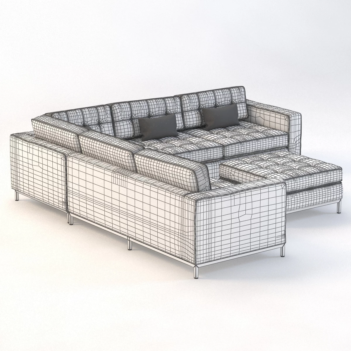 Gus Modern Jane Corner Sofa 3D Model_011