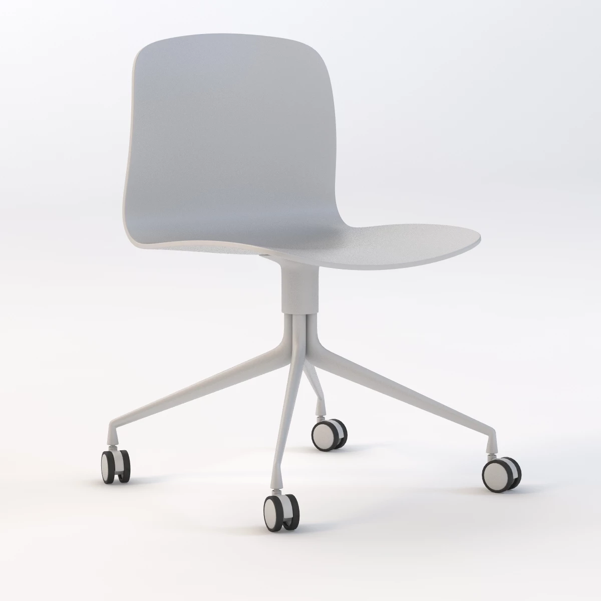 Hay About A Desk Chair 3D Model_01