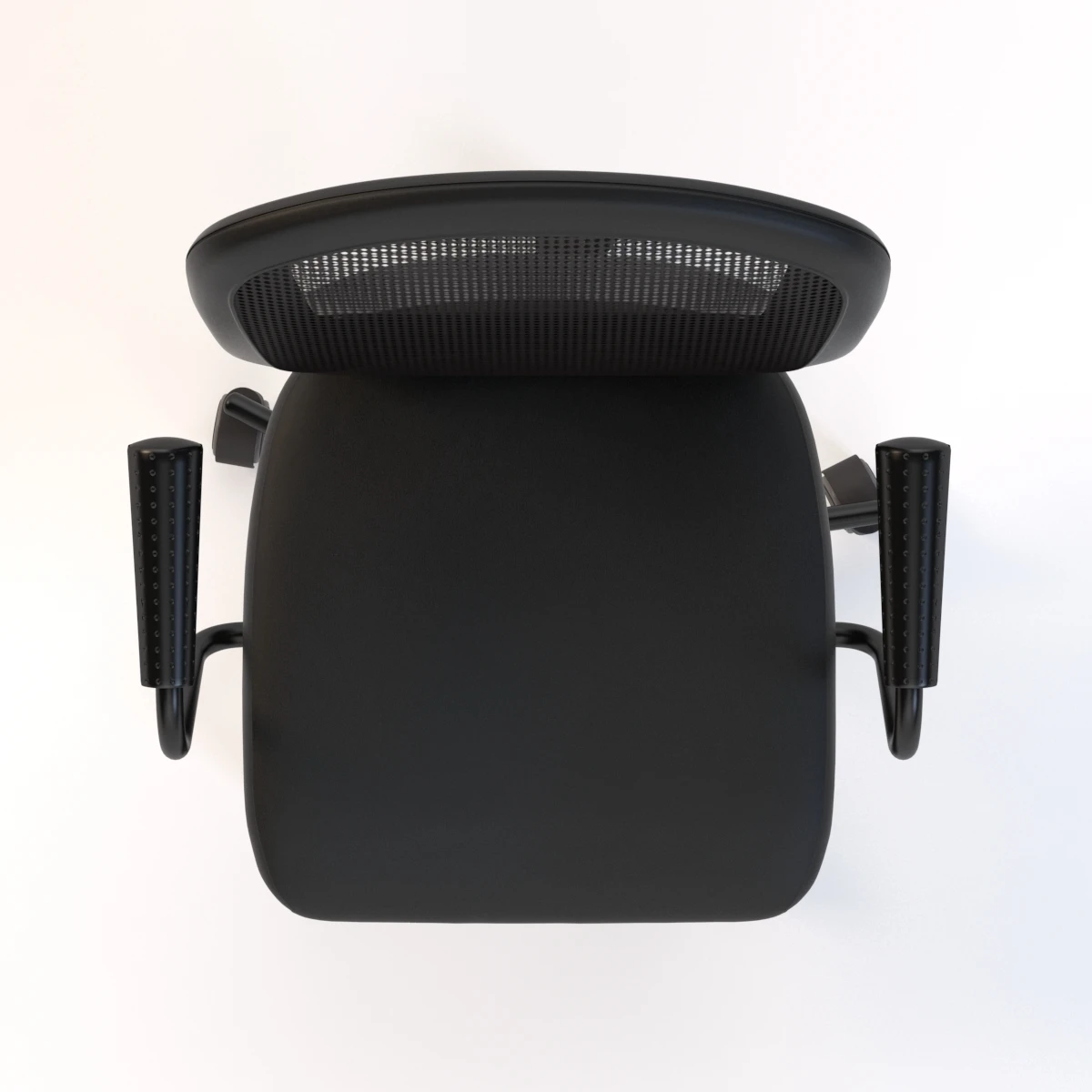 Ikea Flintan Nominell Swivel Chair With Armrests 3D Model_06