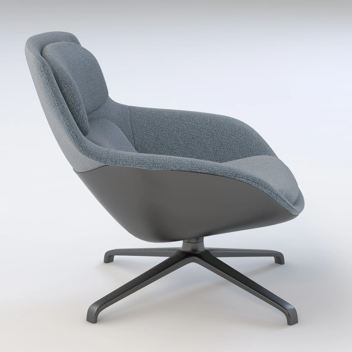 Ikea Striad Low Back Lounge Chair 3D Model_04