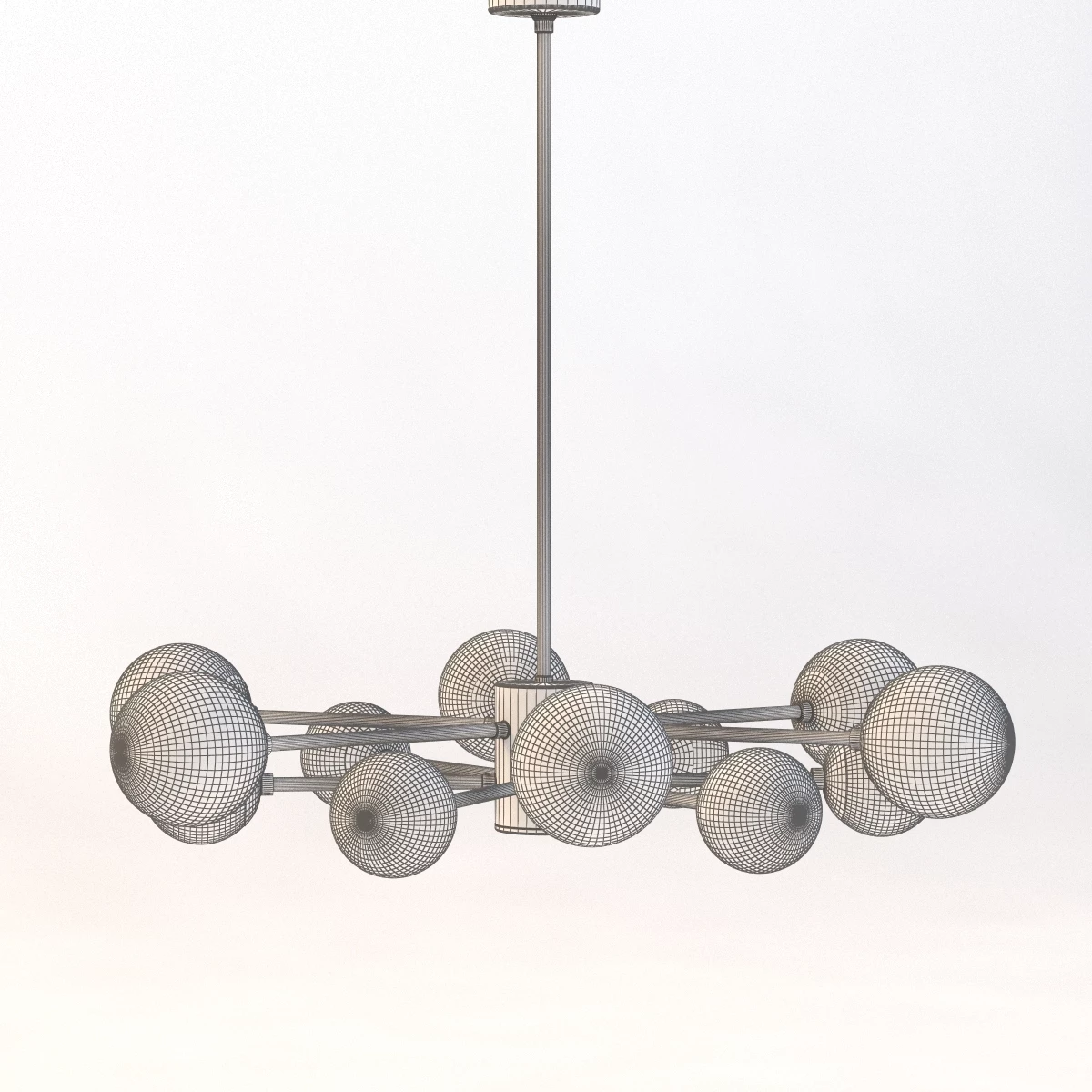 Karrington Chandelier 3D Model_09