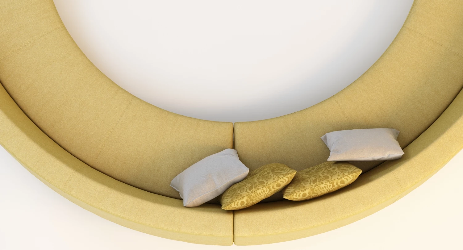 Melissa Curved Sofa 3D Model_07