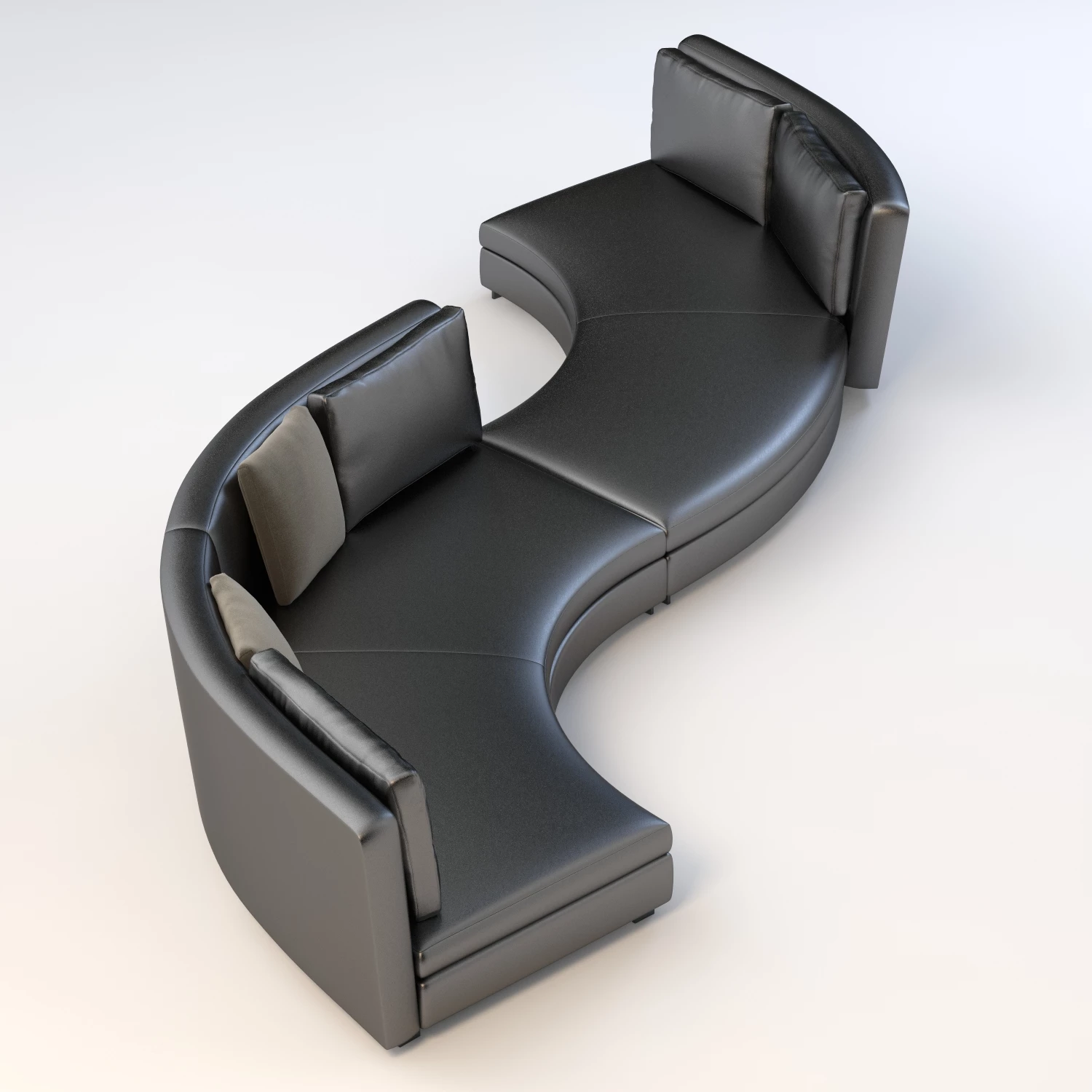 Minotti Seymour Seating 3D Model_03
