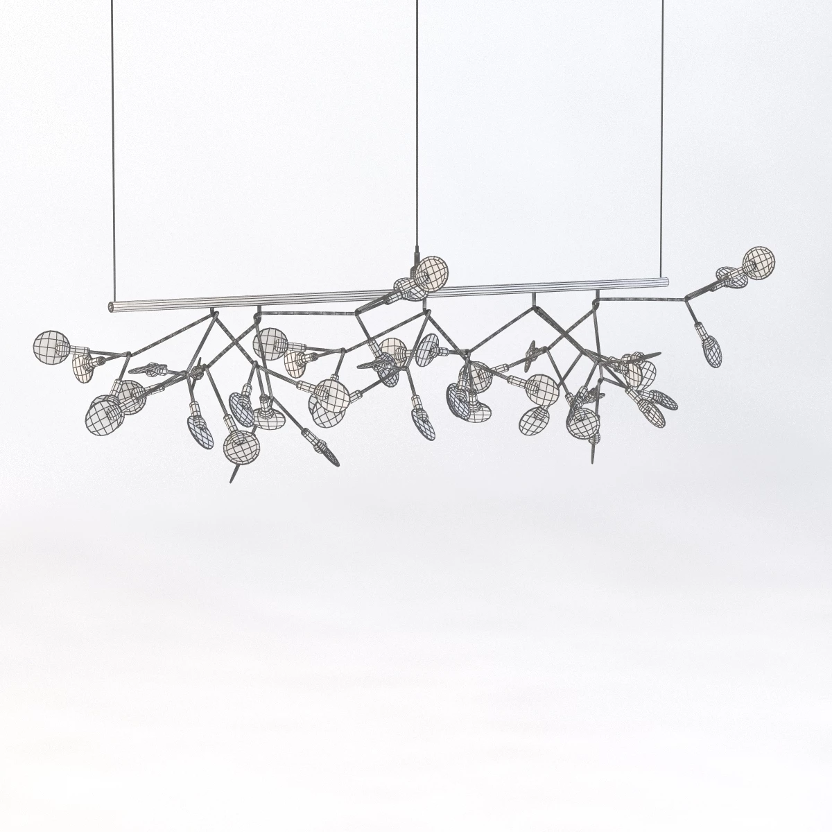 Moooi Heracleum Endless Suspension Lamp 3D Model_09