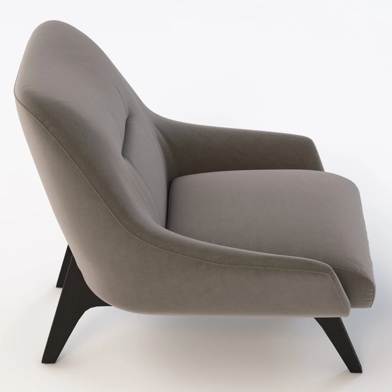 Nate Armchair 3D Model_03