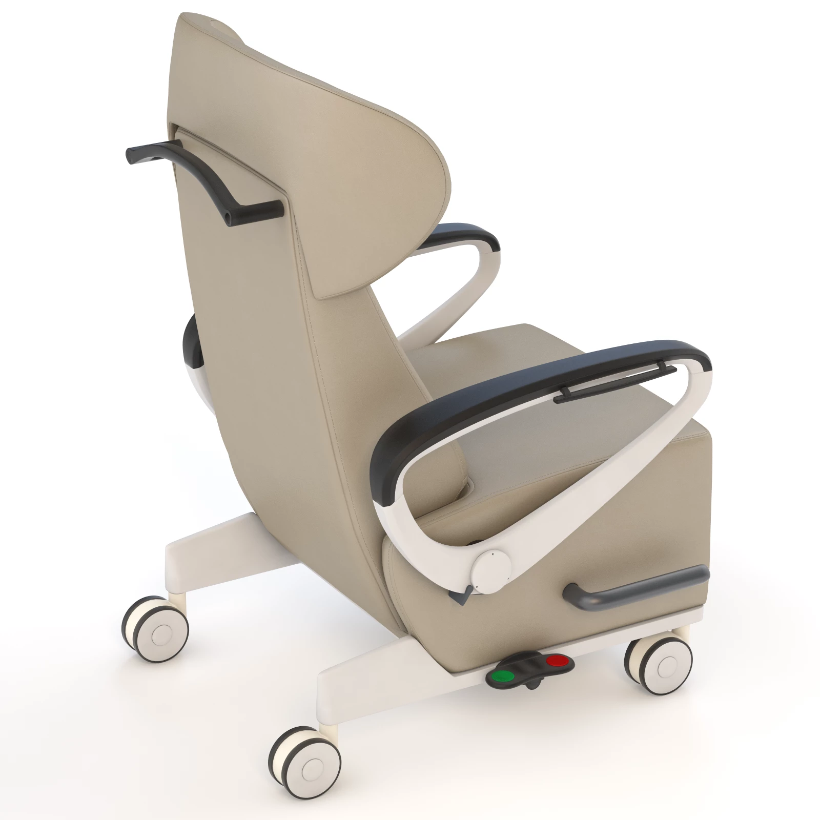 Nemschoff Ava Recliner Healthcare Chair With Pivoting Arms 3D Model_07