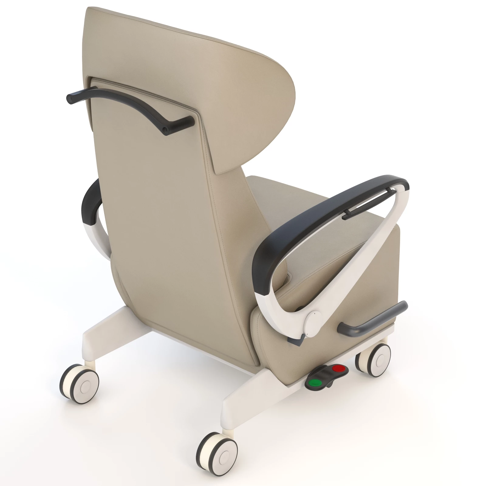 Nemschoff Ava Recliner Healthcare Chair With Pivoting Arms 3D Model_03