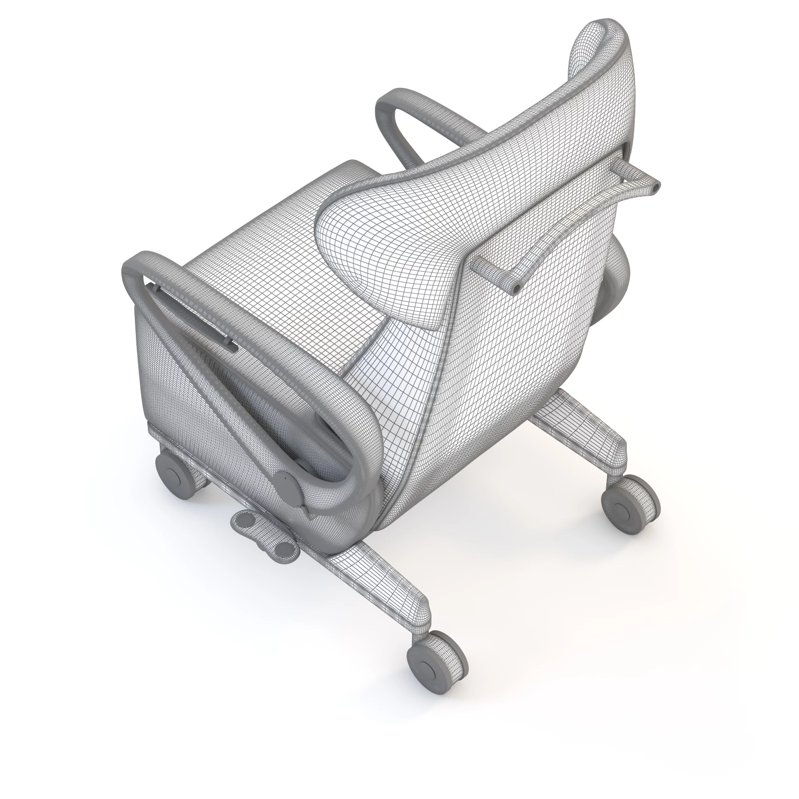 Nemschoff Ava Recliner Healthcare Chair With Pivoting Arms 3D Model_014