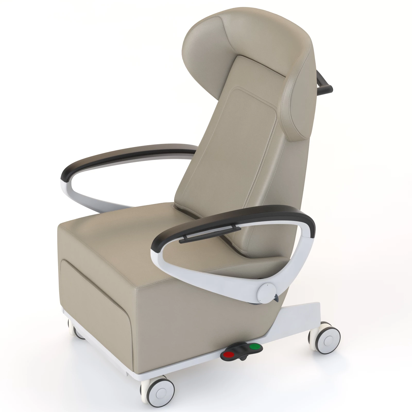 Nemschoff Ava Recliner Healthcare Chair With Pivoting Arms 3D Model_04