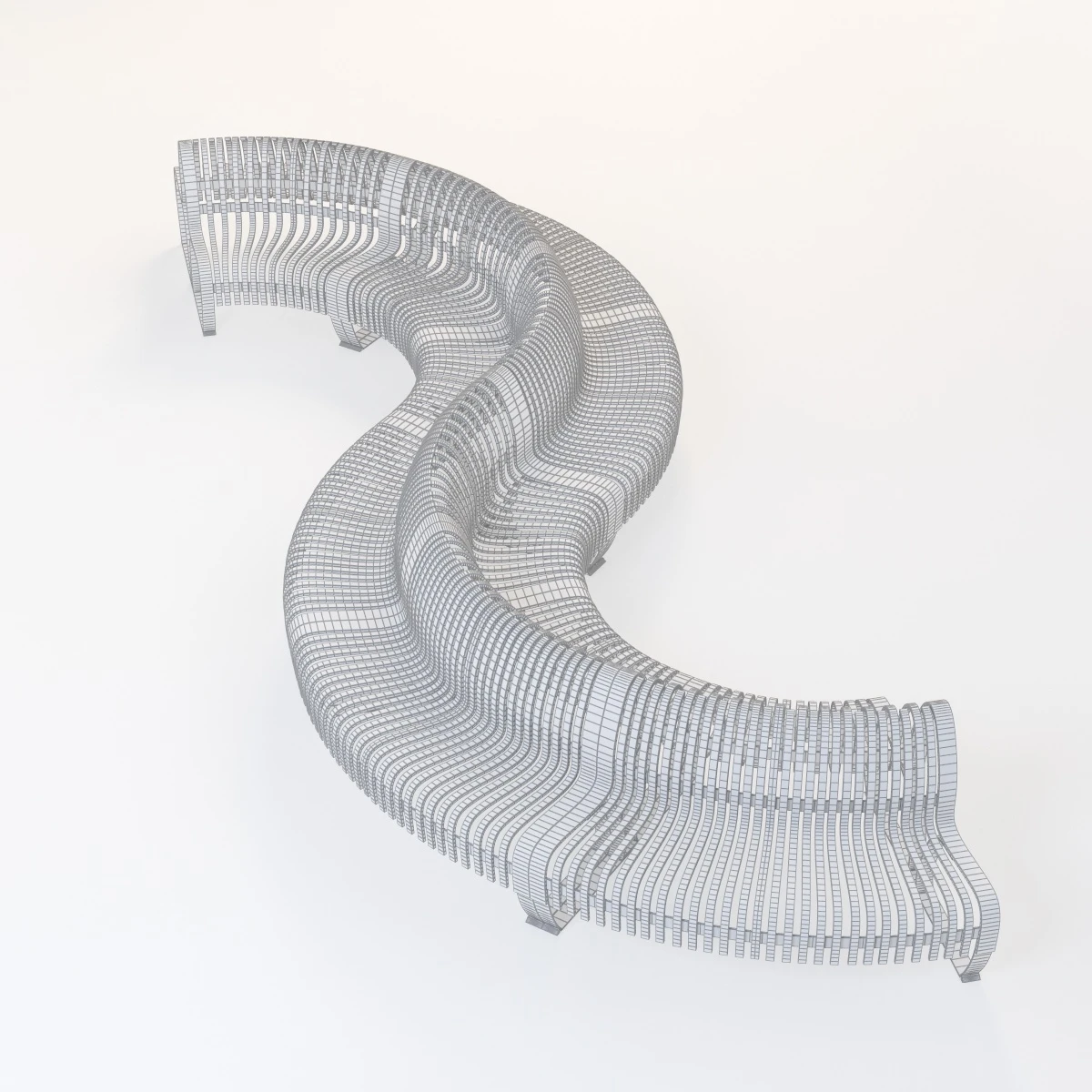 Nova C Double Bench 3D Model_012