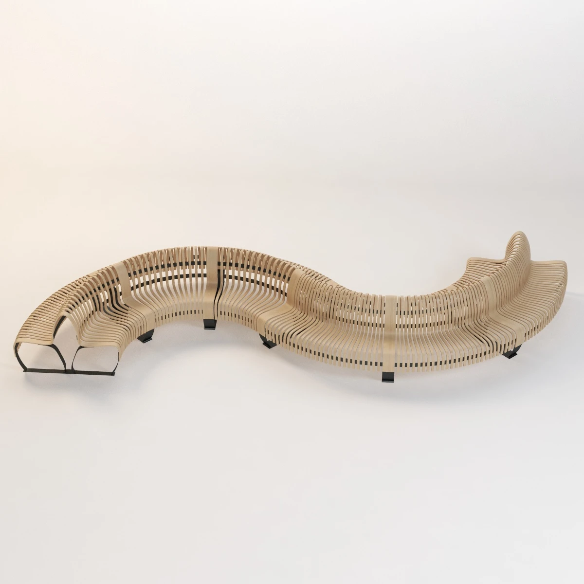 Nova C Double Bench 3D Model_03