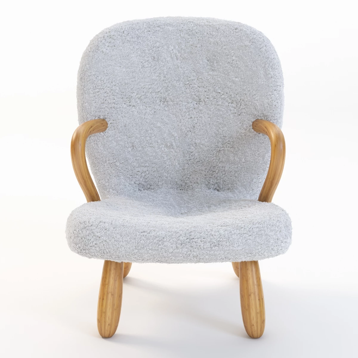 Philip Arctander Chair 3D Model_08