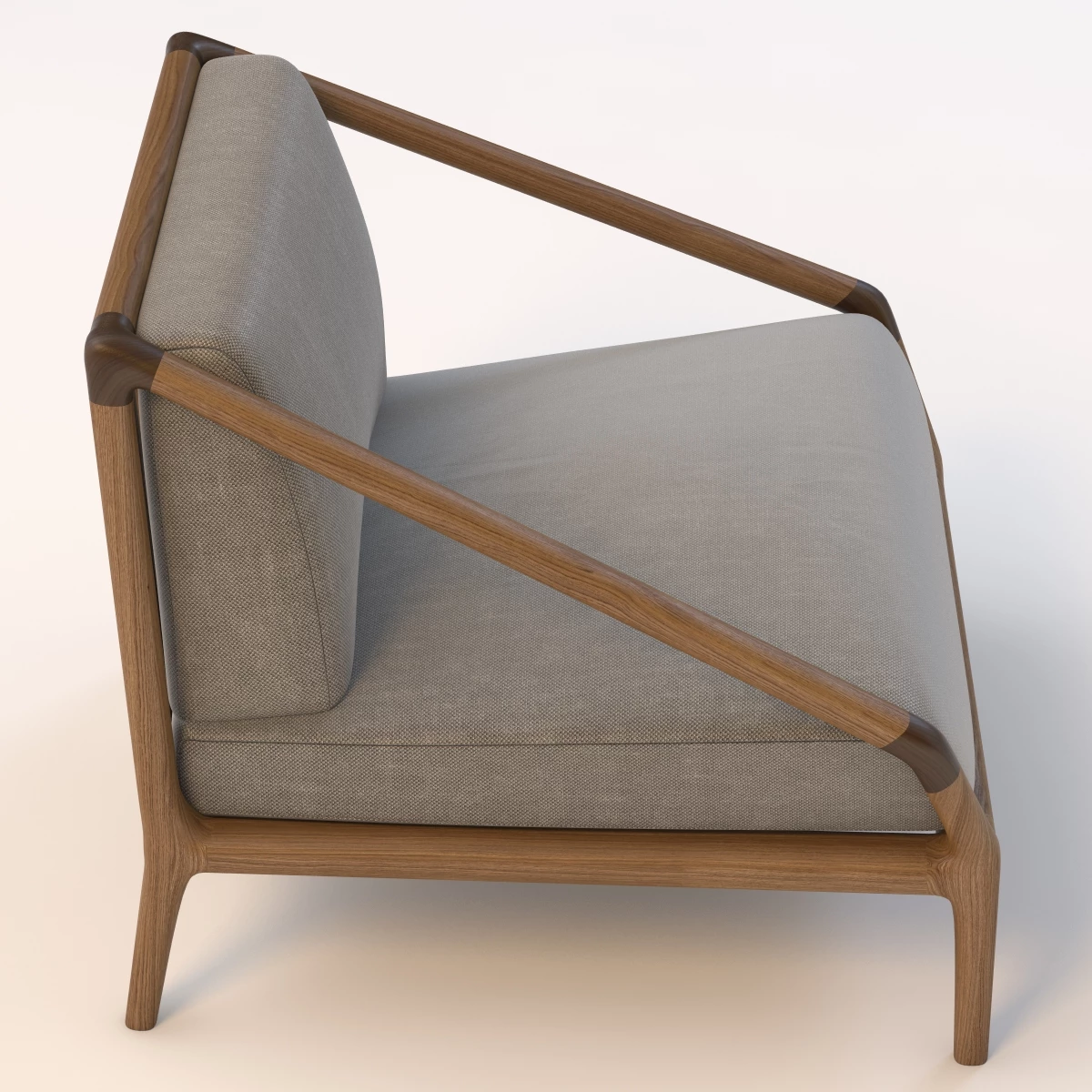 Rive Droite Armchair 3D Model_03
