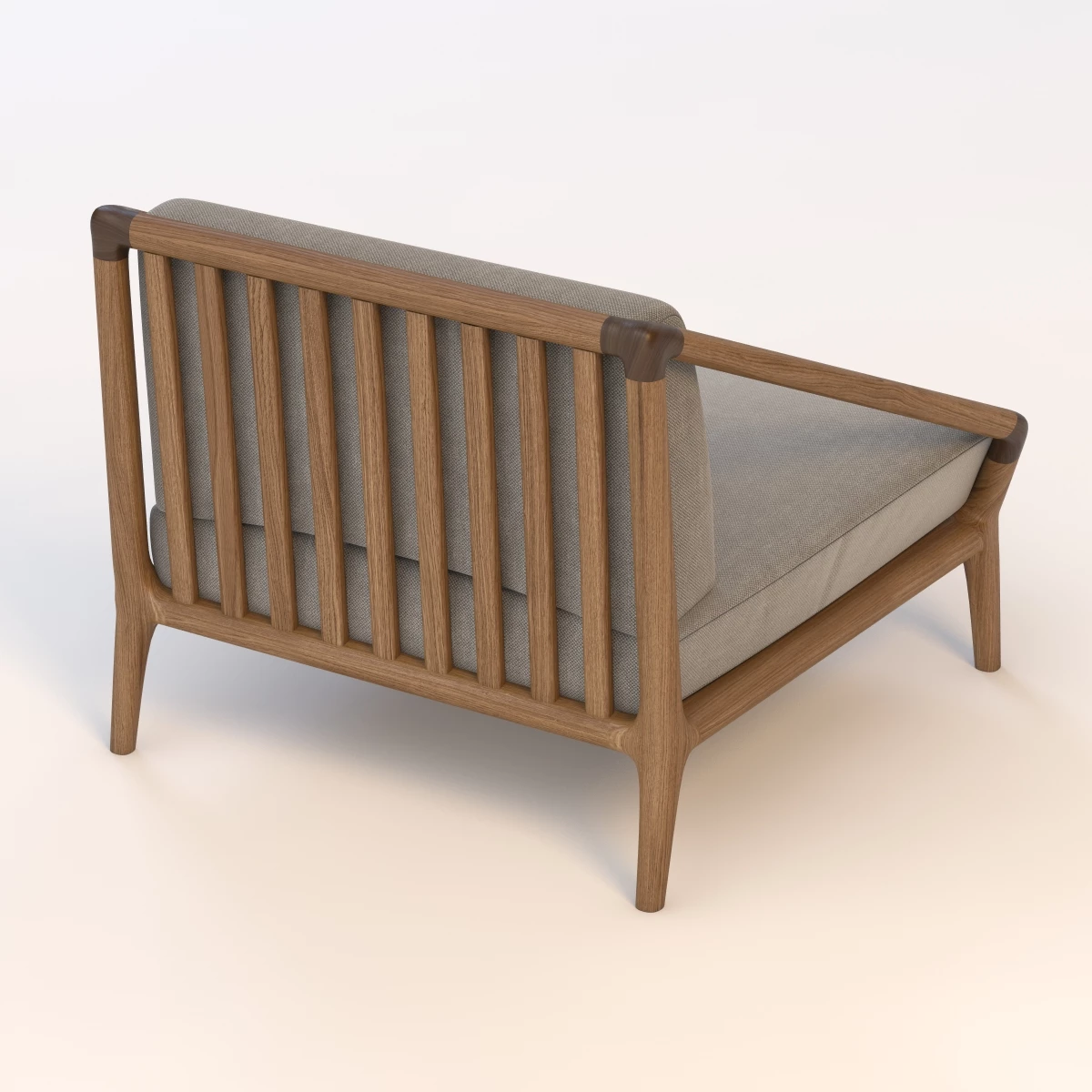 Rive Droite Armchair 3D Model_04