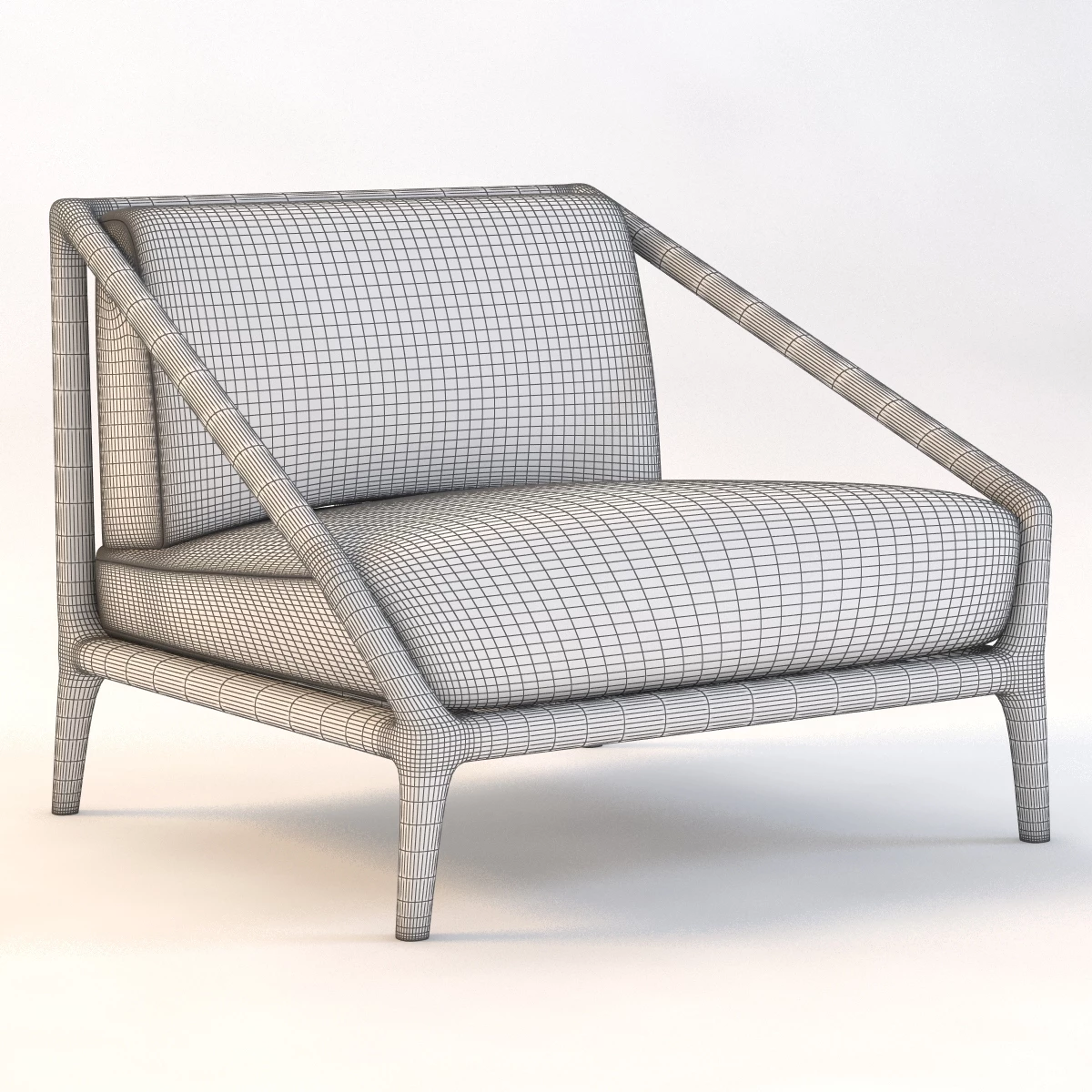 Rive Droite Armchair 3D Model_09