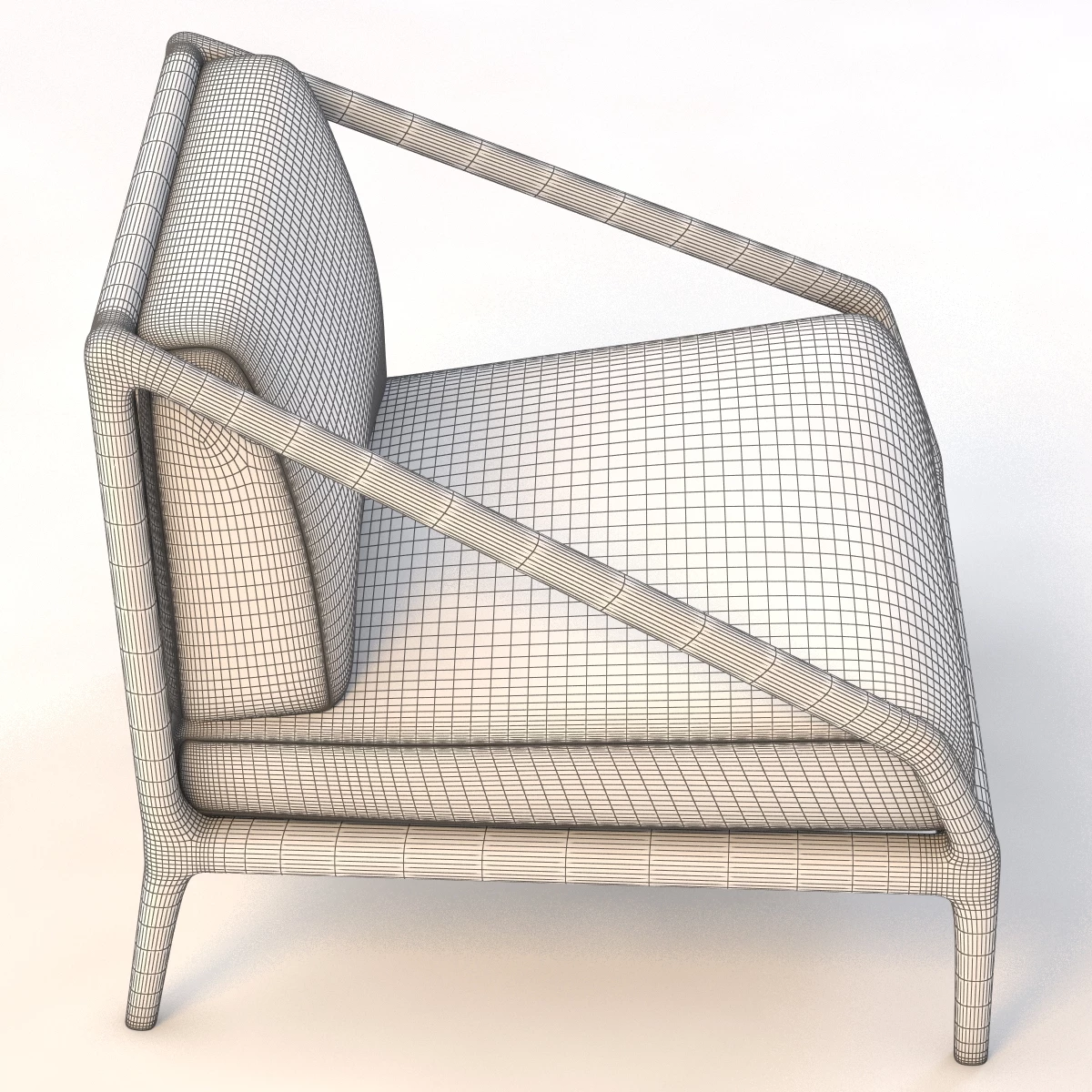 Rive Droite Armchair 3D Model_010