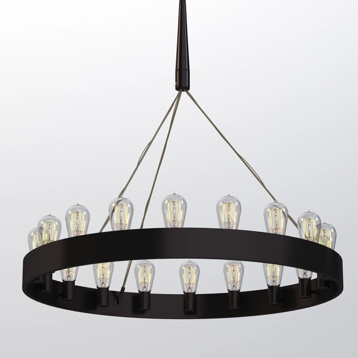 Robert Abbey Candelaria Chandelier 3D Model_01