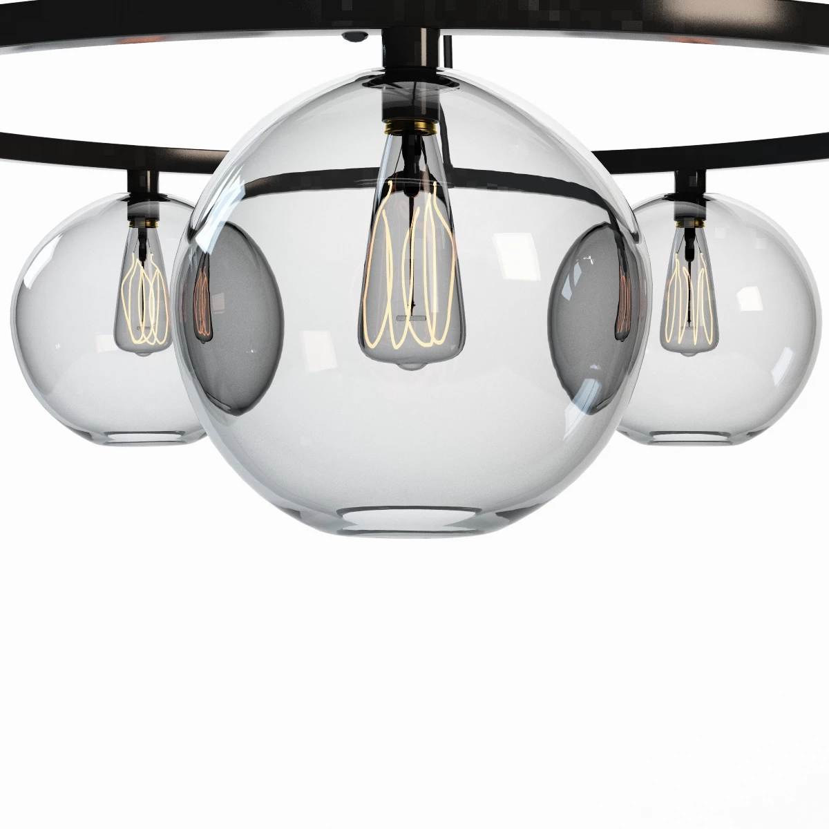 Sola 36 Modern Chandelier 3D Model_06