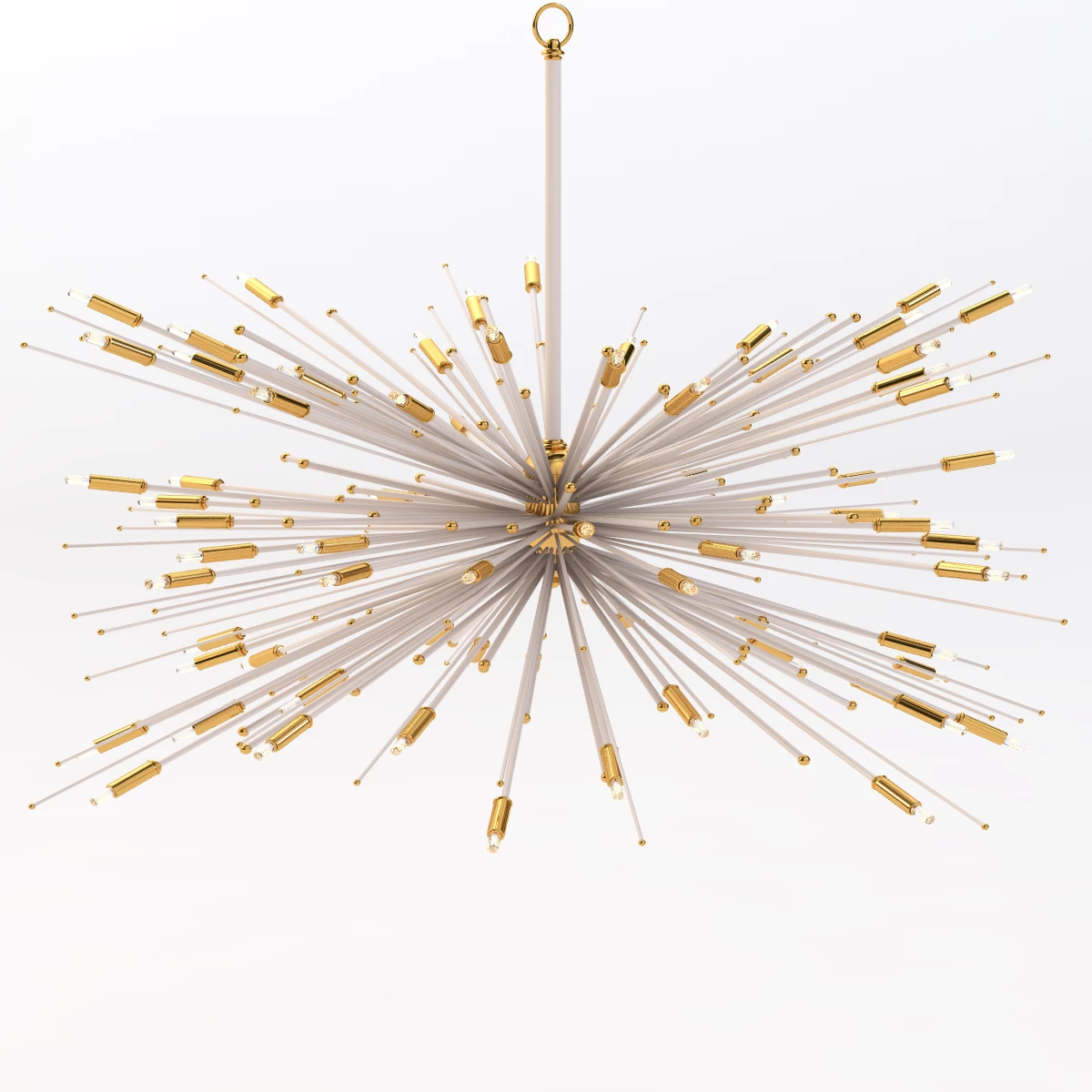 Supernova Chandelier By Lou Blass 3D Model_01