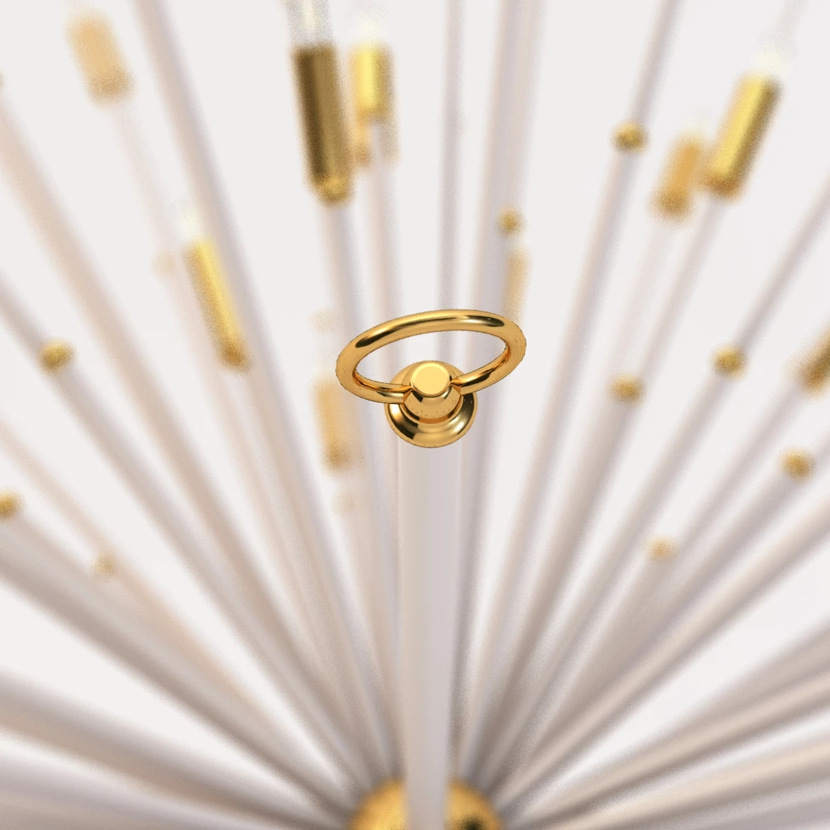 Supernova Chandelier By Lou Blass 3D Model_06