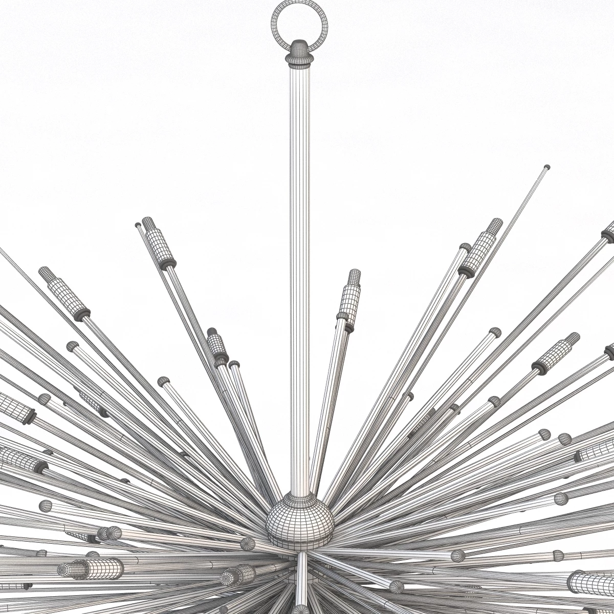 Supernova Chandelier By Lou Blass 3D Model_010