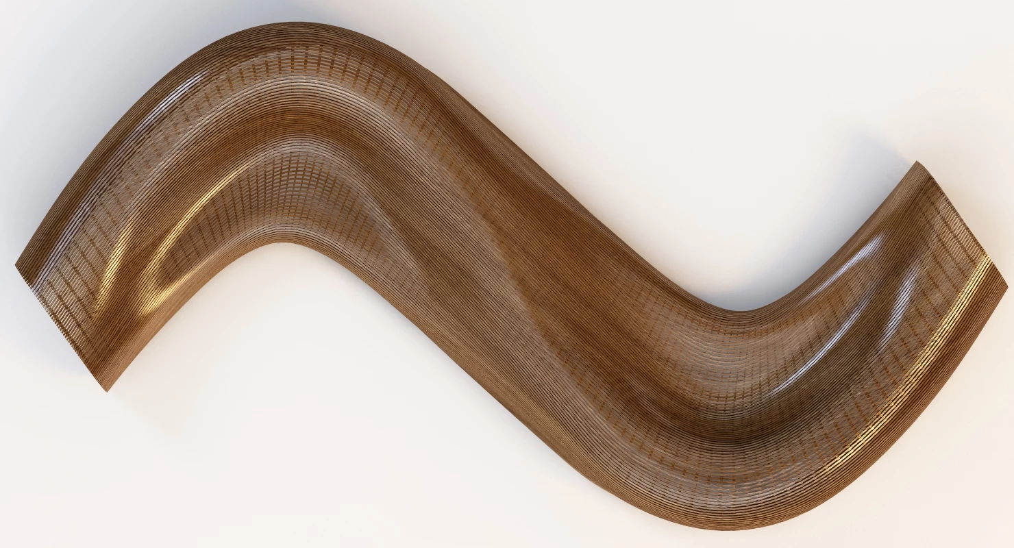 Uiliuili Bench 3D Model_08