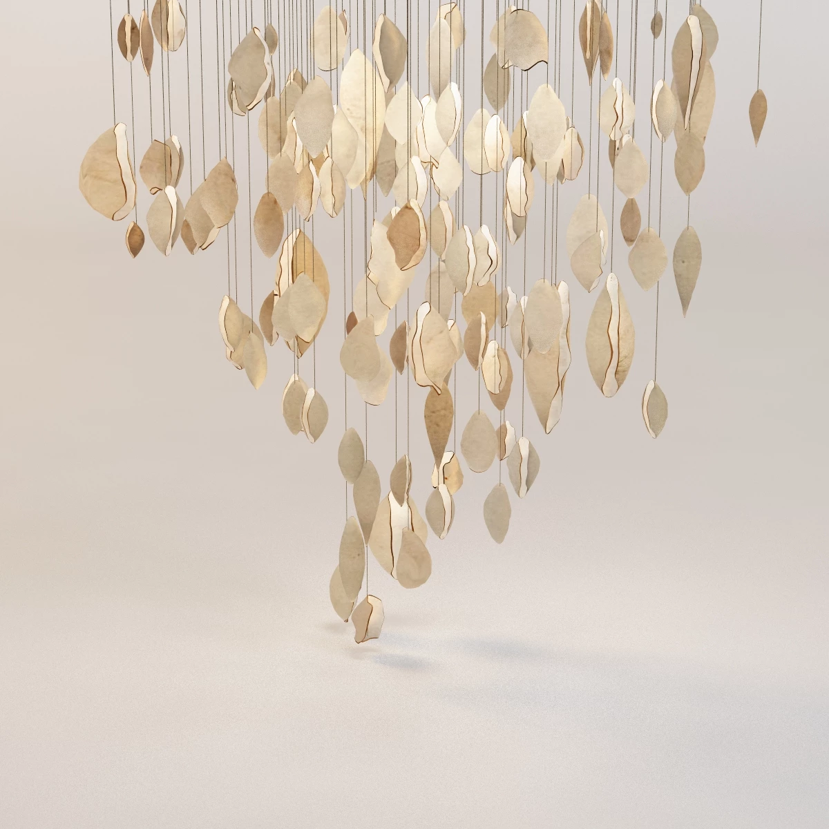 Up In The Clouds Chandelier 3D Model_010